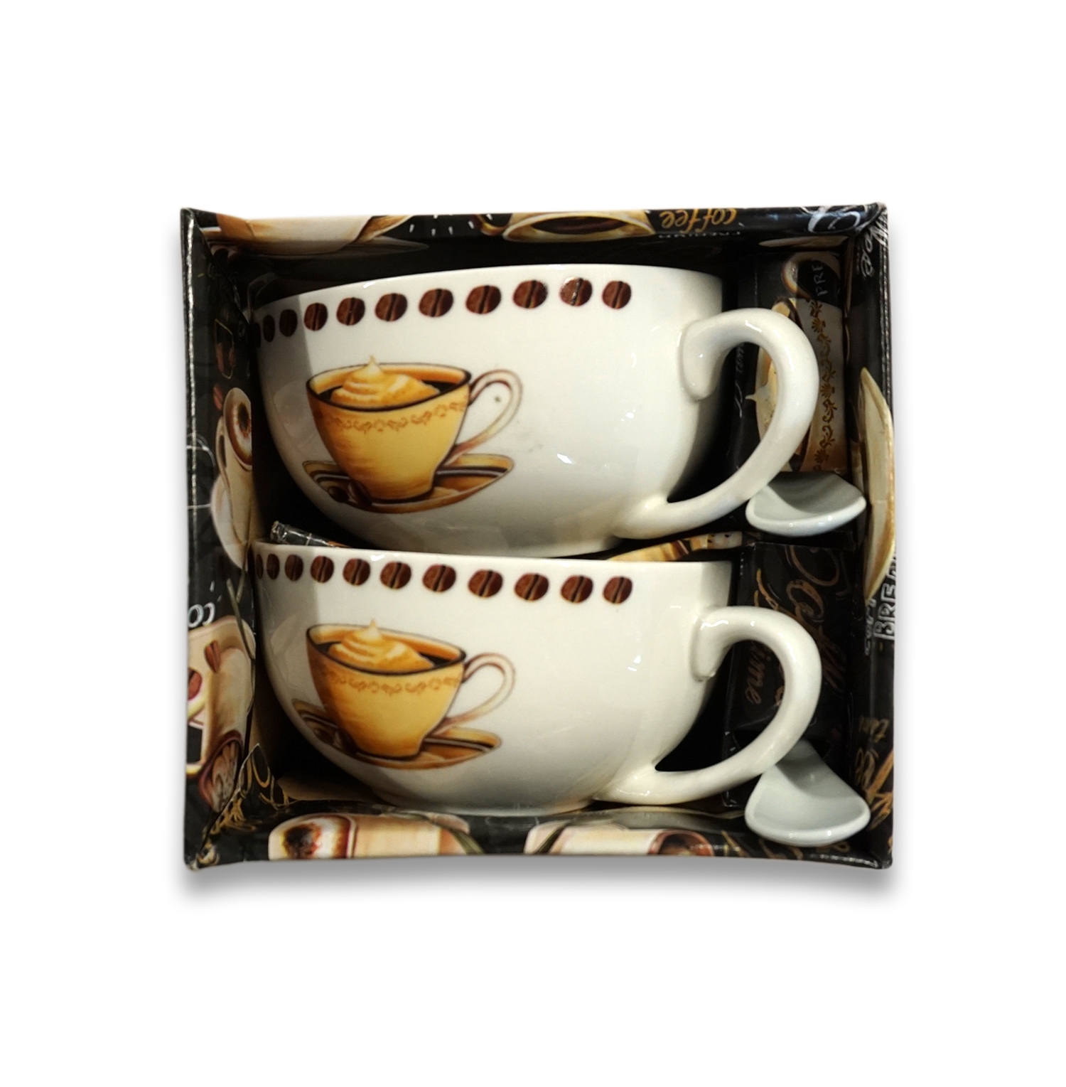 Set cani cu lingura 2 persoane Set cani cu lingura 2 persoane