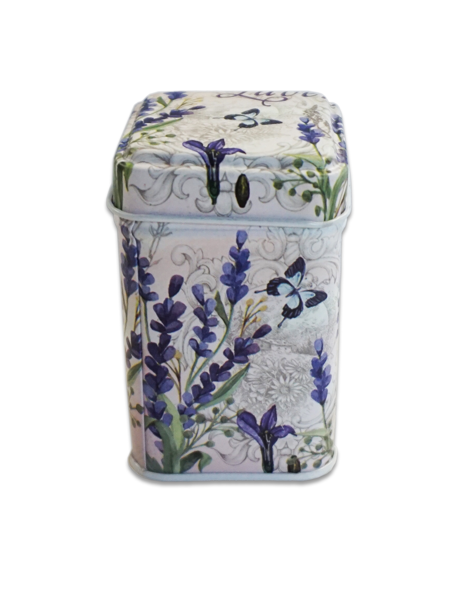 Cutie mica decorata model lavanda (7 x 4 cm) Cutie mica decorata model lavanda (7 x 4 cm)