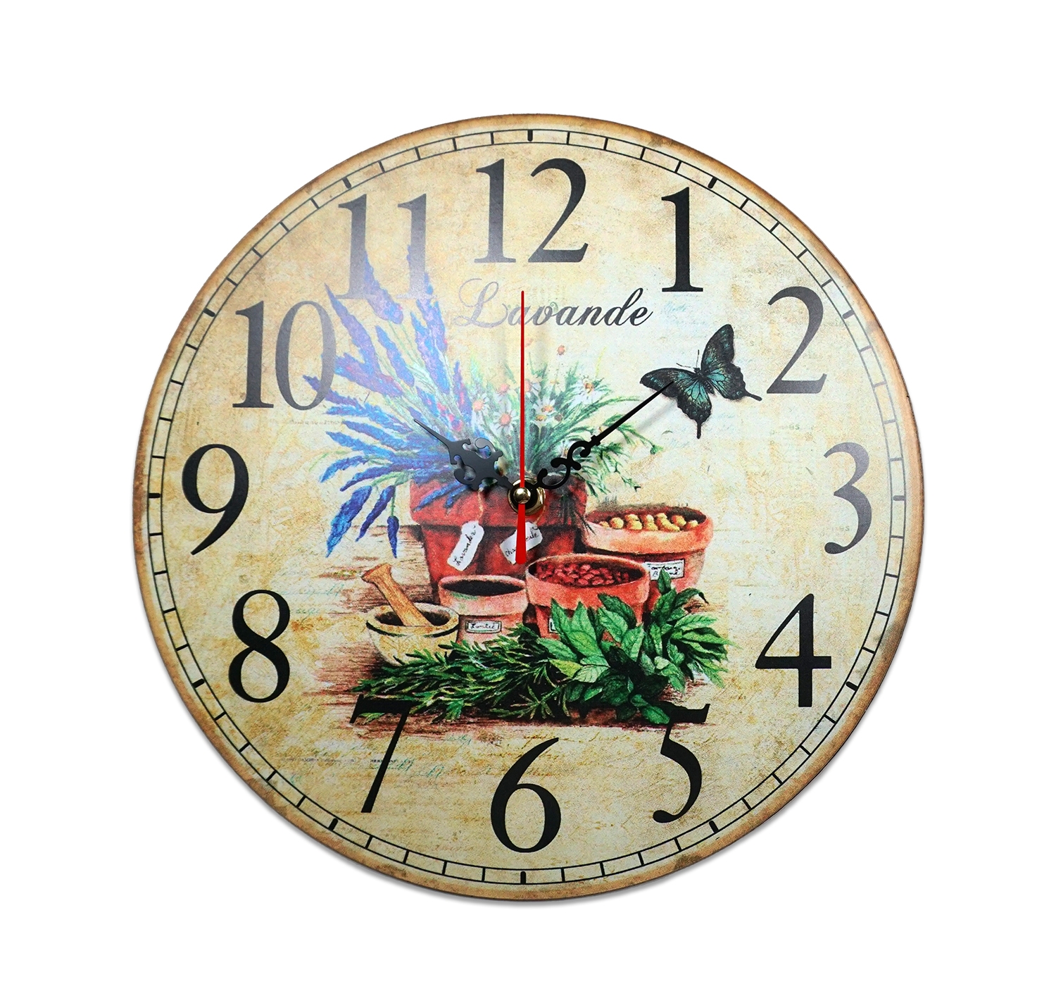 Ceas rotund - Lavanda (30 cm) Ceas rotund - Lavanda (30 cm)