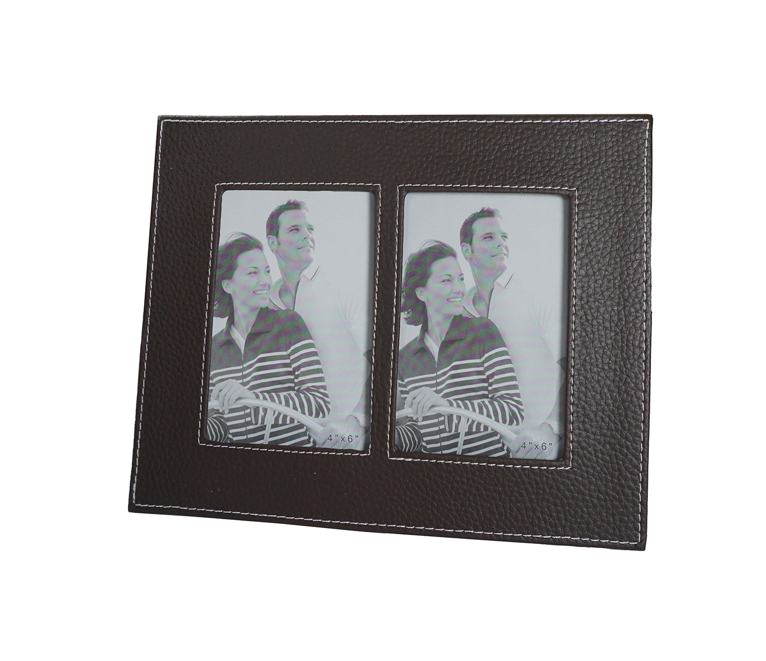 Rama foto - piele maro (27x22 cm) Rama foto - piele maro (27x22 cm)