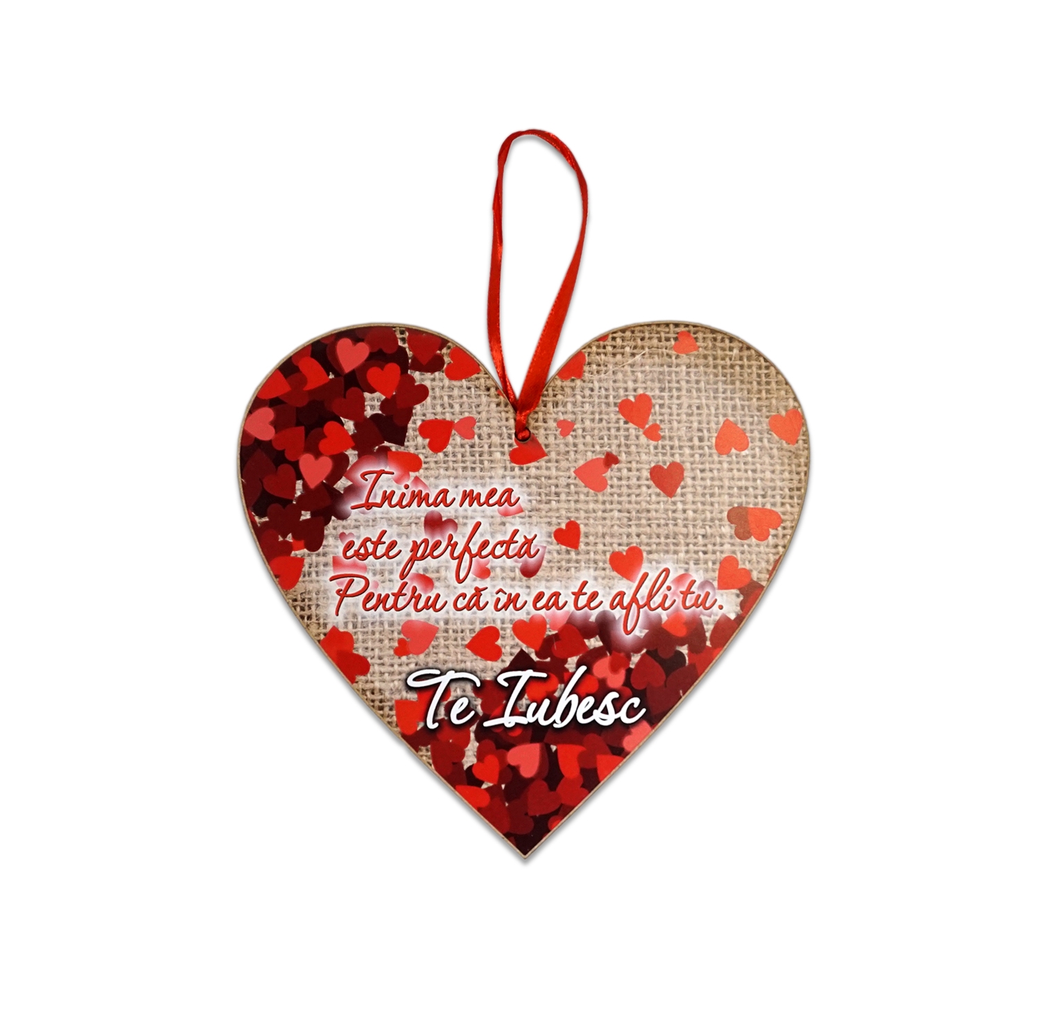 Tablou motivational  inima  (20x19cm) -   Inima mea Tablou motivational  inima  (20x19cm) -   Inima mea