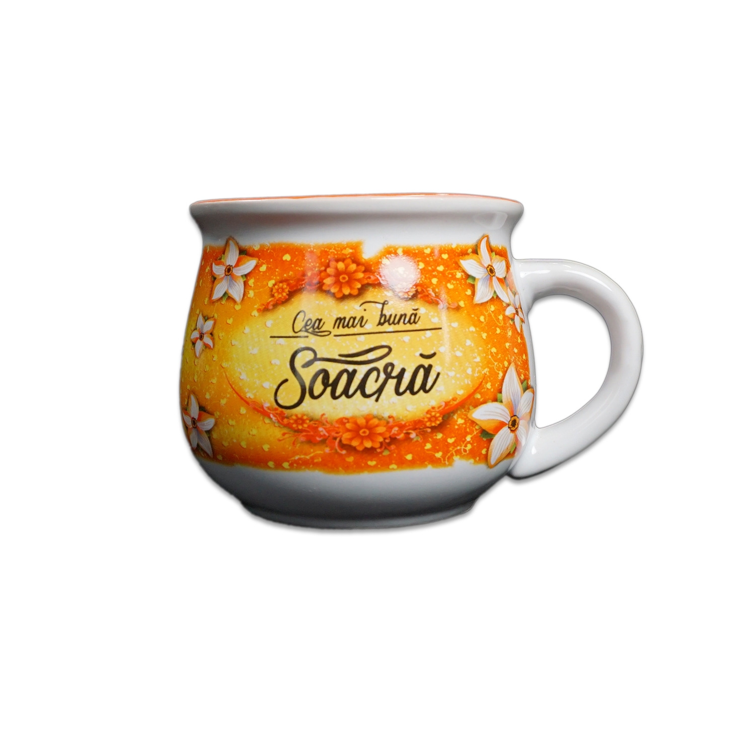 Cana "Cea mai buna soacra" (12x7.5x8.5 cm) Cana "Cea mai buna soacra" (12x7.5x8.5 cm)
