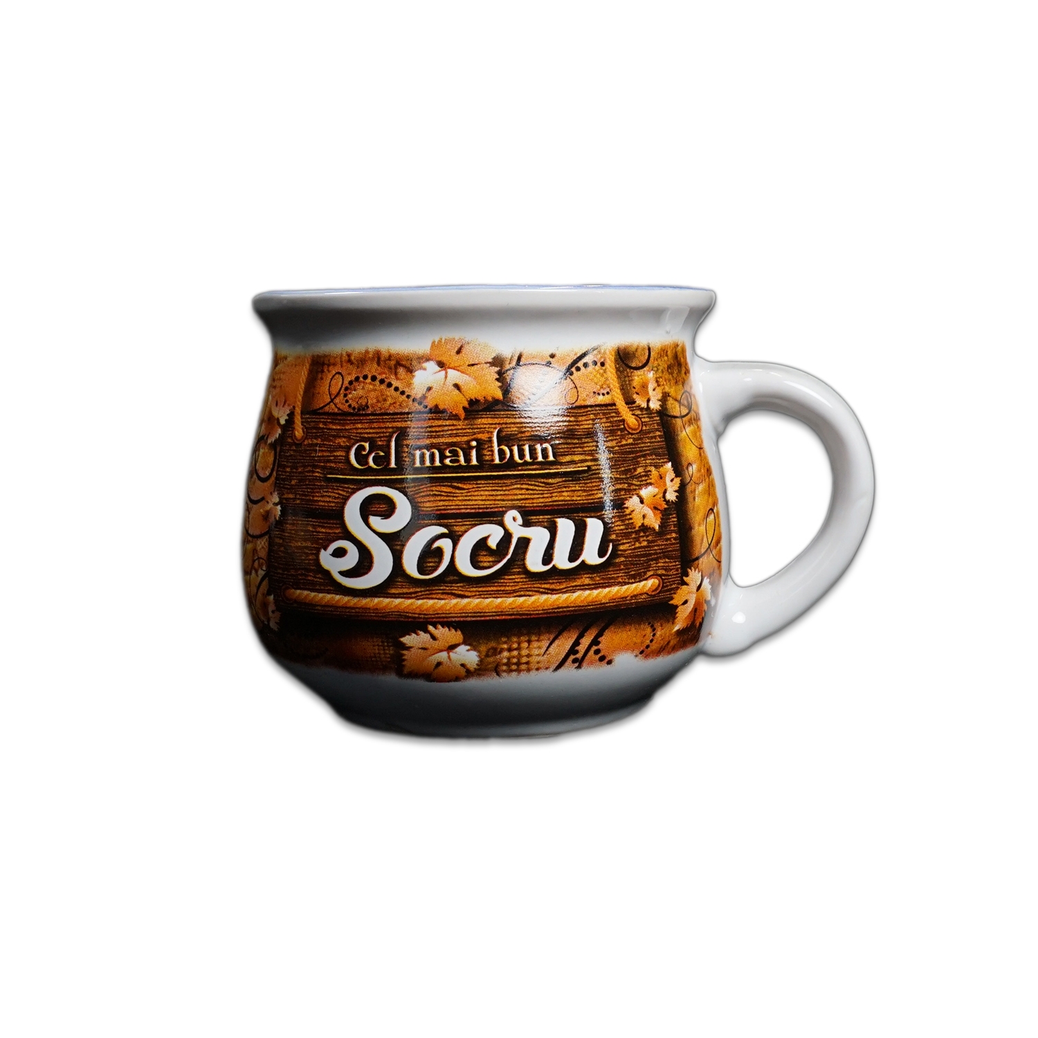 Cana "Cel mai bun socru" (12x7.5x8.5 cm) Cana "Cel mai bun socru" (12x7.5x8.5 cm)