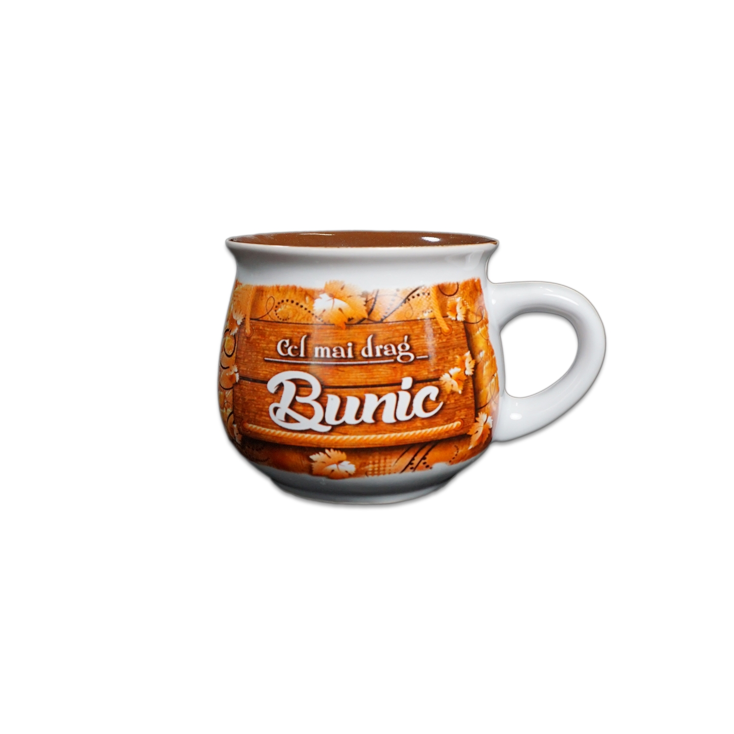 Cana "Cel mai drag bunic" (12x7.5x8.5 cm) Cana "Cel mai drag bunic" (12x7.5x8.5 cm)