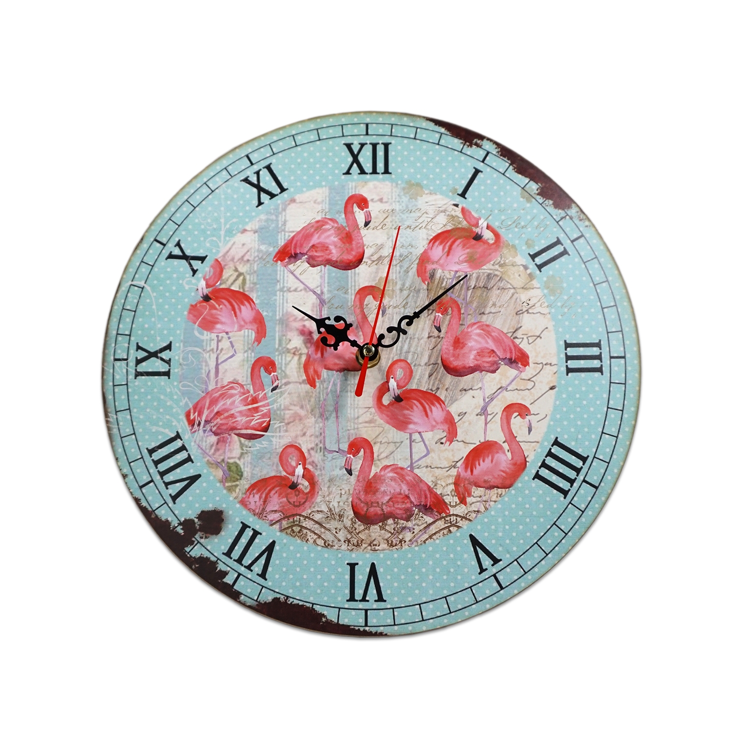 Ceas rotund - Design Flamingo (30 cm) Ceas rotund - Design Flamingo (30 cm)