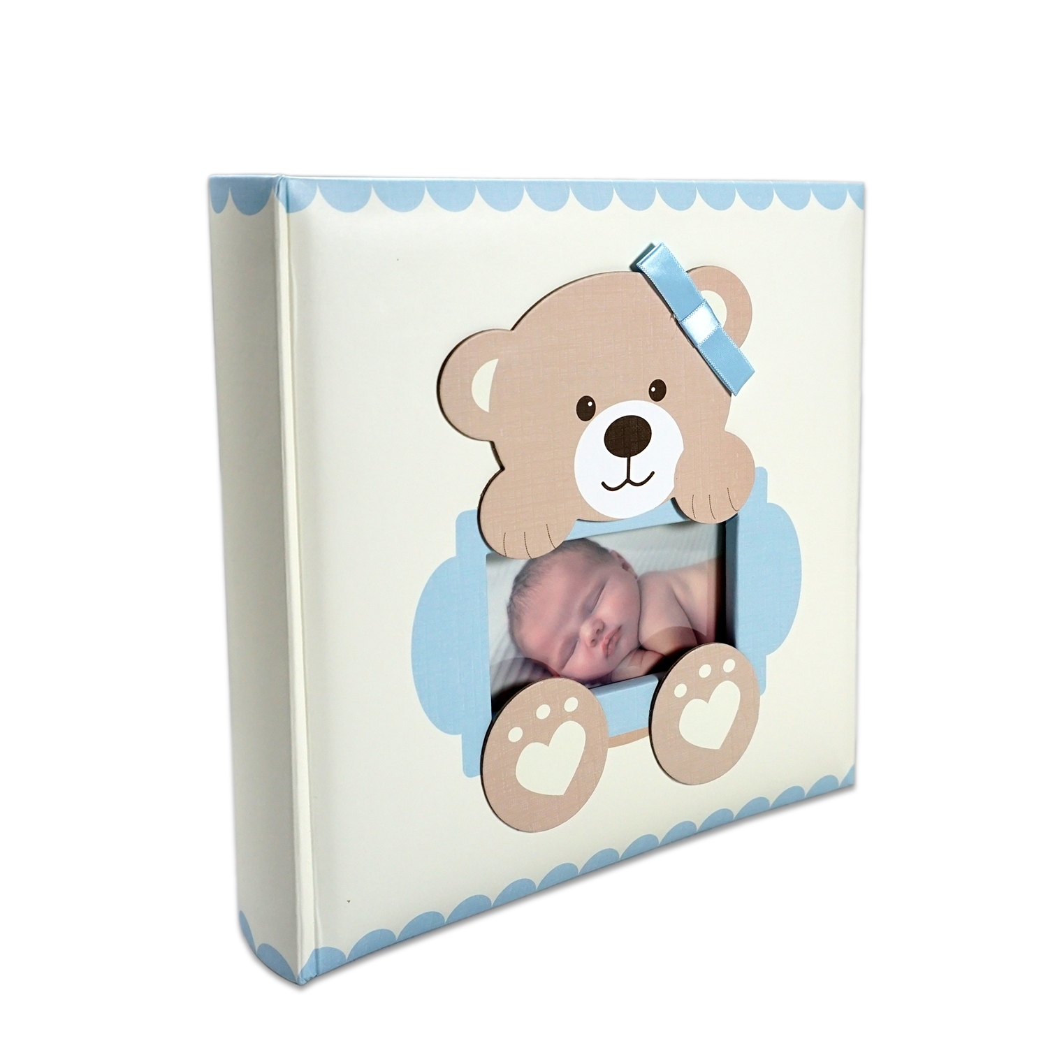 Album foto  ursulet albastru baby (21.5x22x5cm ) Album foto  ursulet albastru baby (21.5x22x5cm )