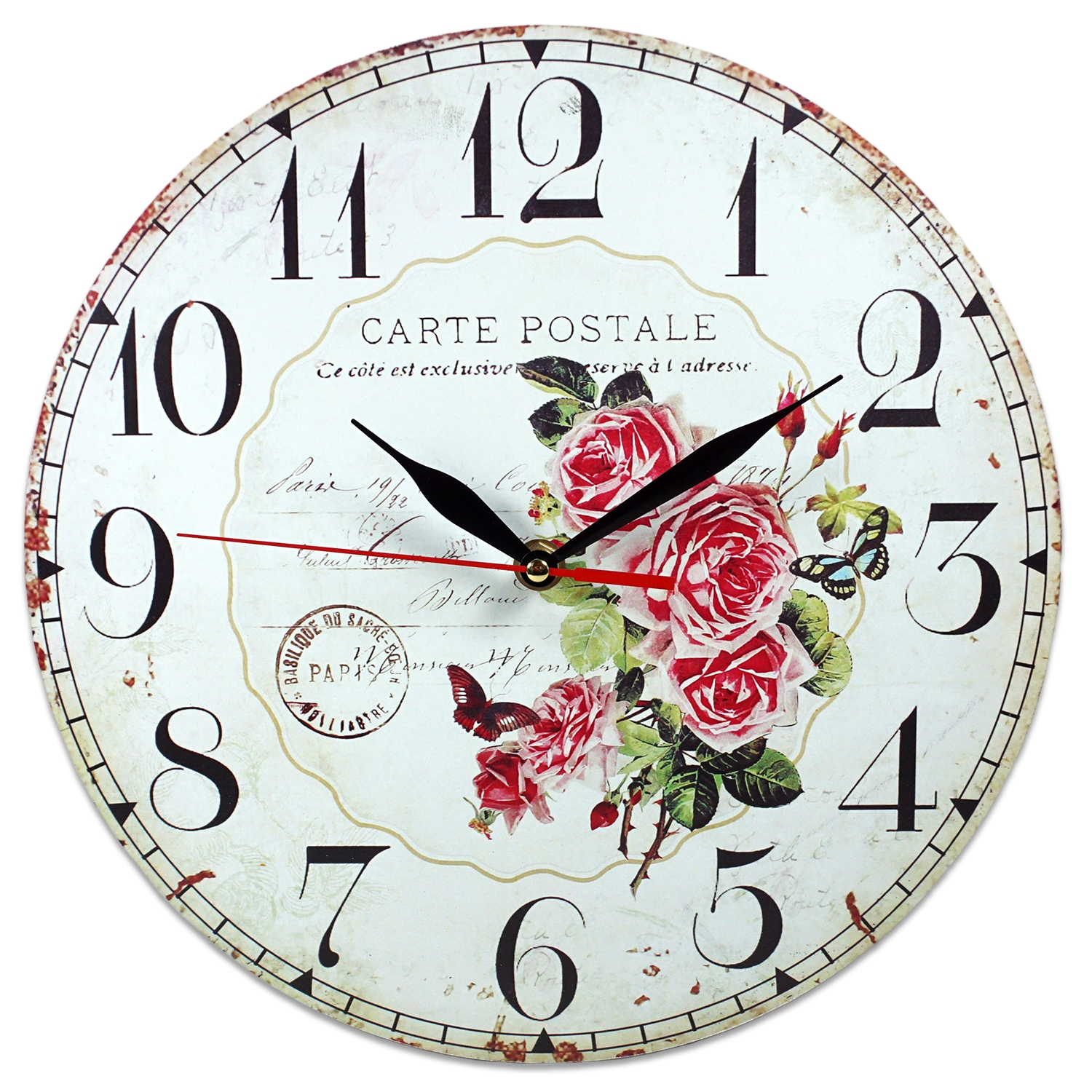 Ceas perete - Carte postale (28 x 28 cm) Ceas perete - Carte postale (28 x 28 cm)