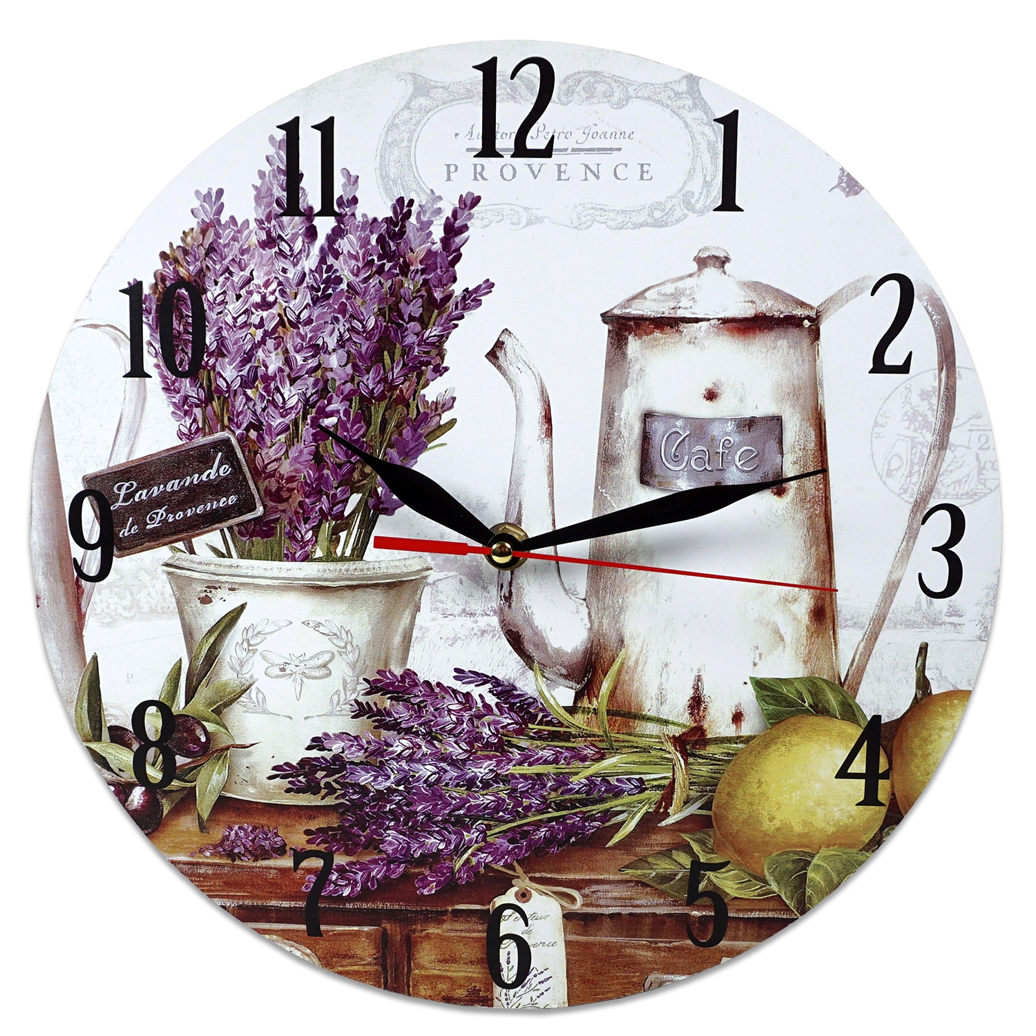 Ceas rotund - Lavanda (28 x 28 cm) Ceas rotund - Lavanda (28 x 28 cm)