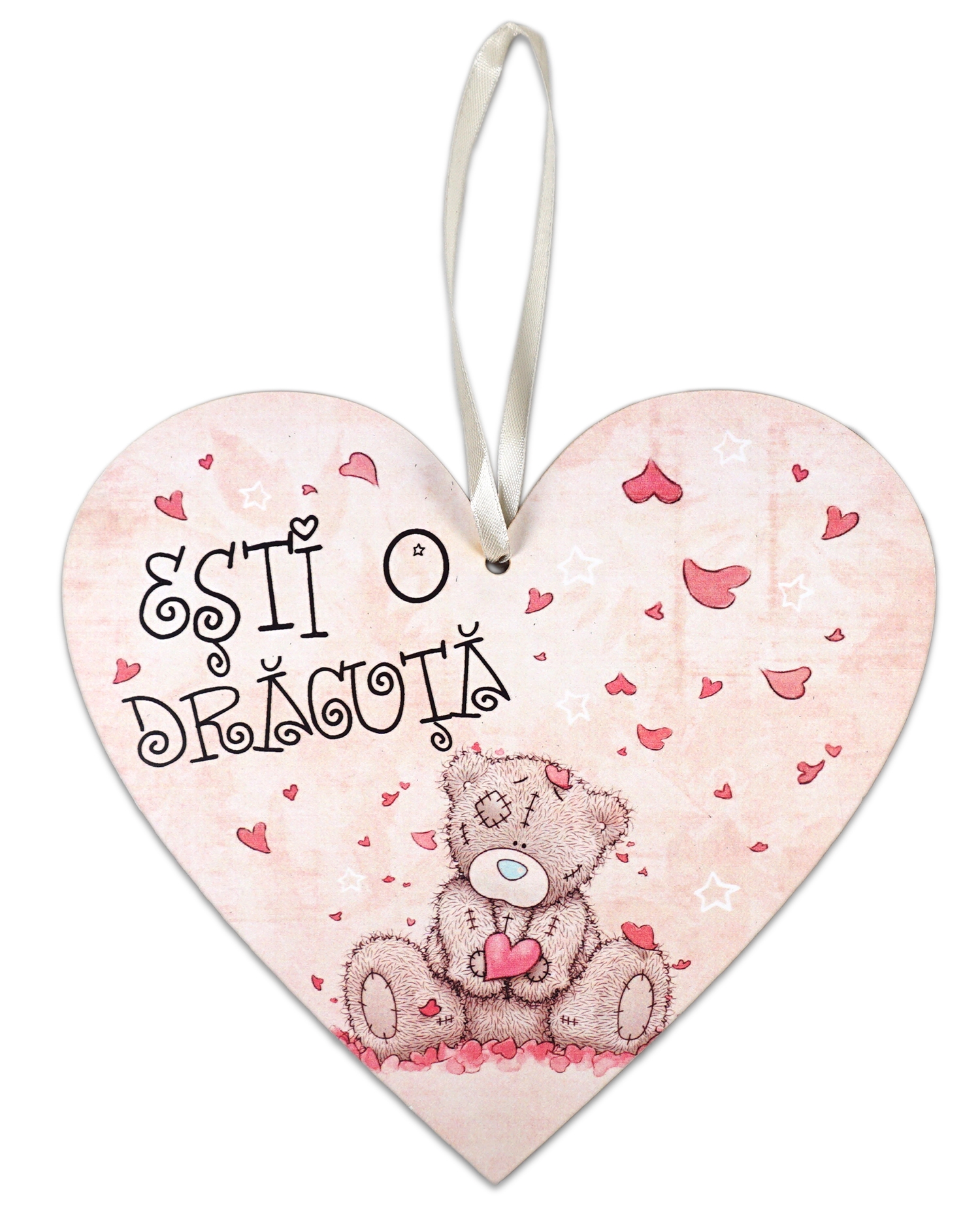 Tablou motivational inima (20x19cm) -  Esti o draguta Tablou motivational inima (20x19cm) -  Esti o draguta