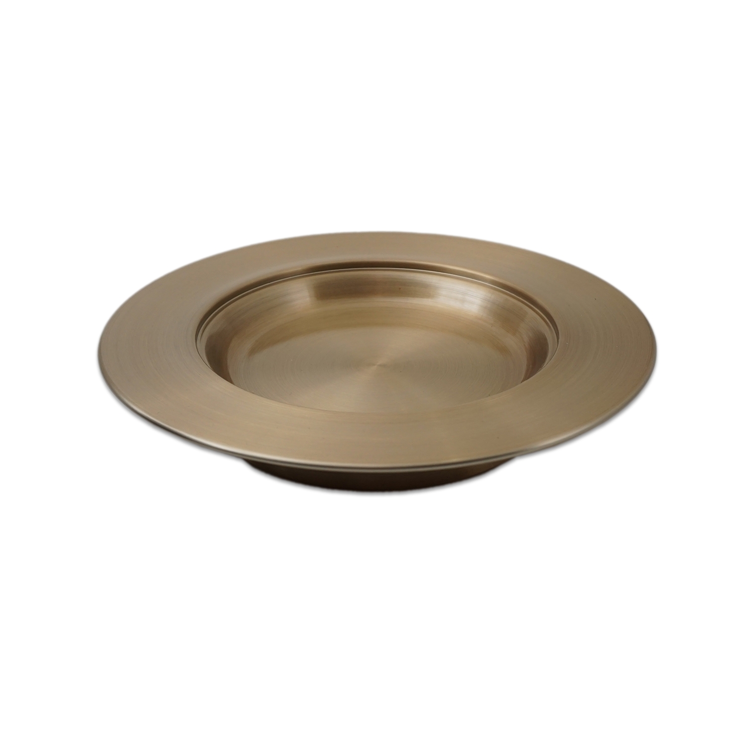 Farfurie inox Impartasanie pentru paine - auriu mat