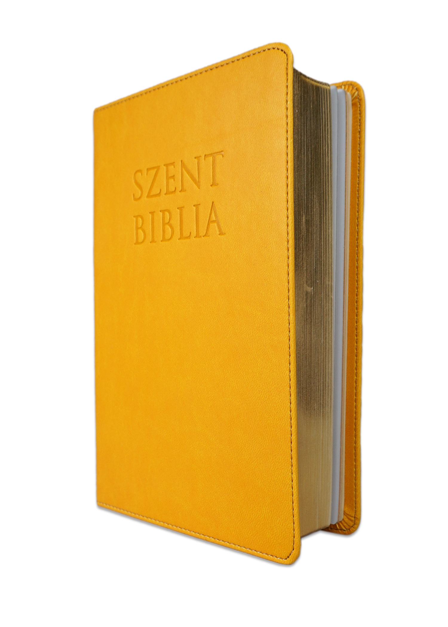 Szent Biblia - Mini Biblia, Sarga, Károli Gáspár Forditása (Biblia mica in lb. maghiara)