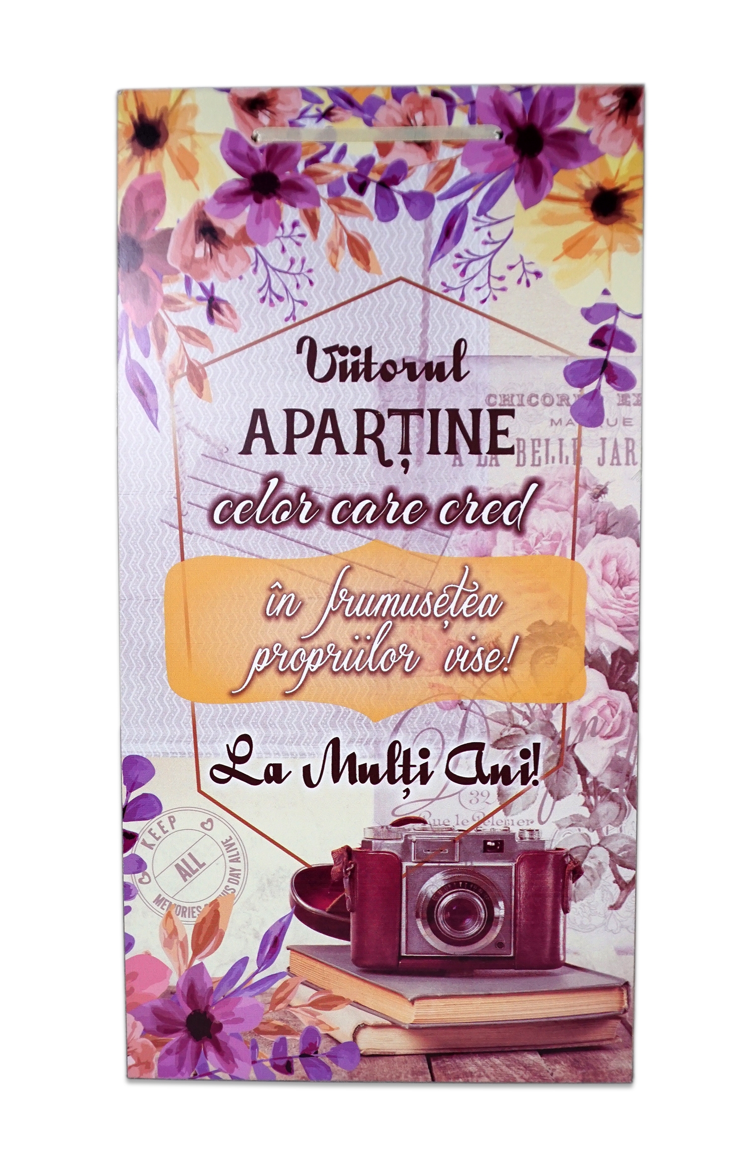 Tablou motivational   (50x27cm) -    Viitorul apartine Tablou motivational   (50x27cm) -    Viitorul apartine