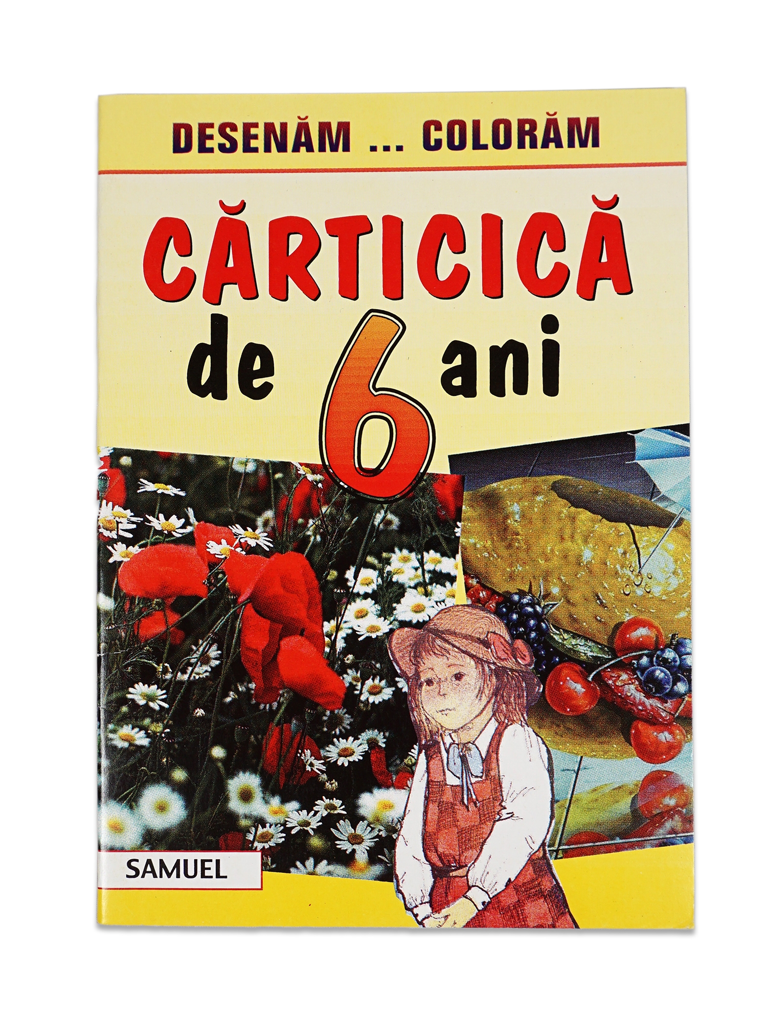 Carticica de 6 ani - Carte de colorat Carticica de 6 ani - Carte de colorat