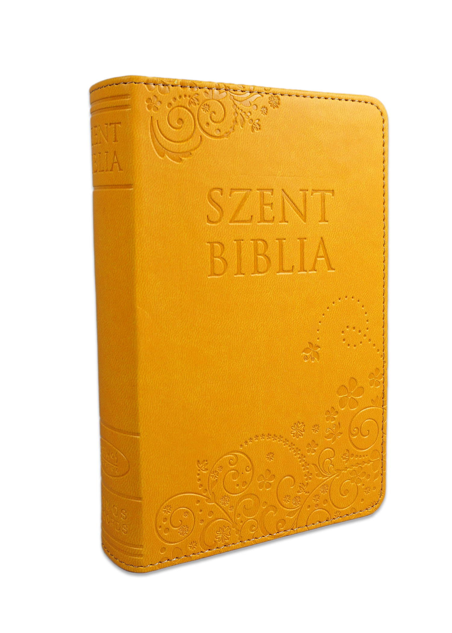 Szent Biblia - Mini Biblia, Napsárga, Virágmintás, Károli Gáspár Forditása (Biblia mica in lb. maghiara, florala) Szent Biblia - Mini Biblia, Napsárga, Virágmintás, Károli Gáspár Forditása (Biblia mica in lb. maghiara, florala)
