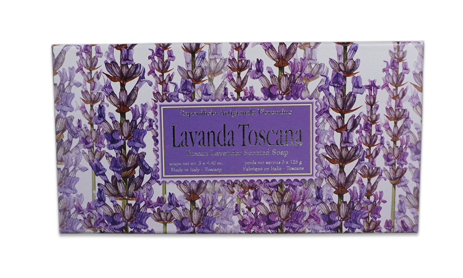 Sapun artizanal - Lavanda (3 x 125 g) Sapun artizanal - Lavanda (3 x 125 g)
