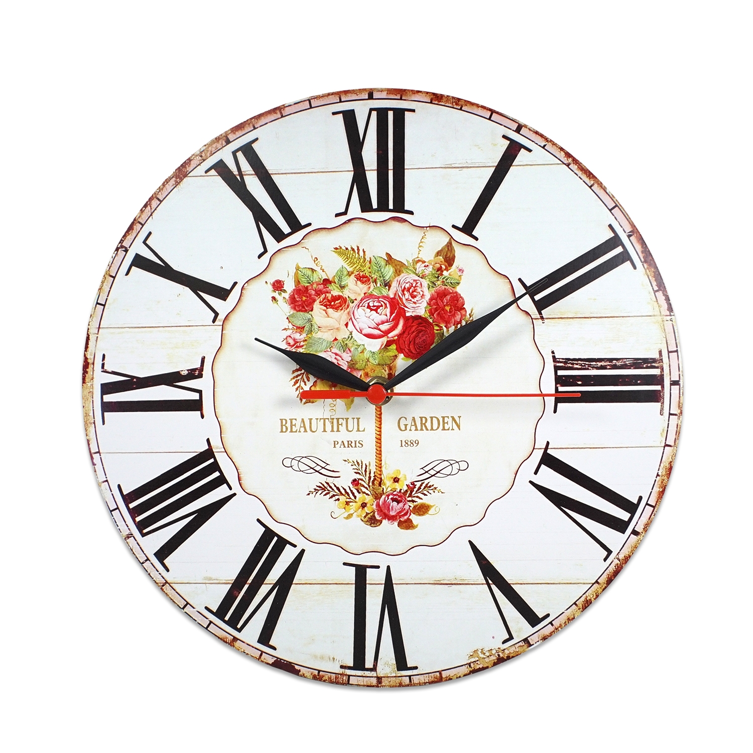 Ceas perete - Beautiful Garden Ceas perete - Beautiful Garden