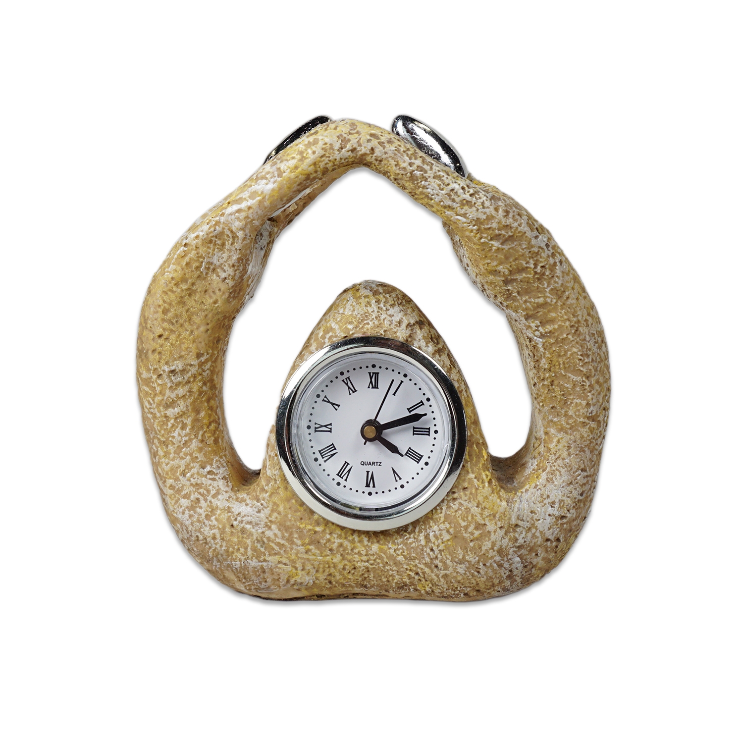 Ceas - Statueta cu ceas (11 x 12 x 5 cm) Ceas - Statueta cu ceas (11 x 12 x 5 cm)