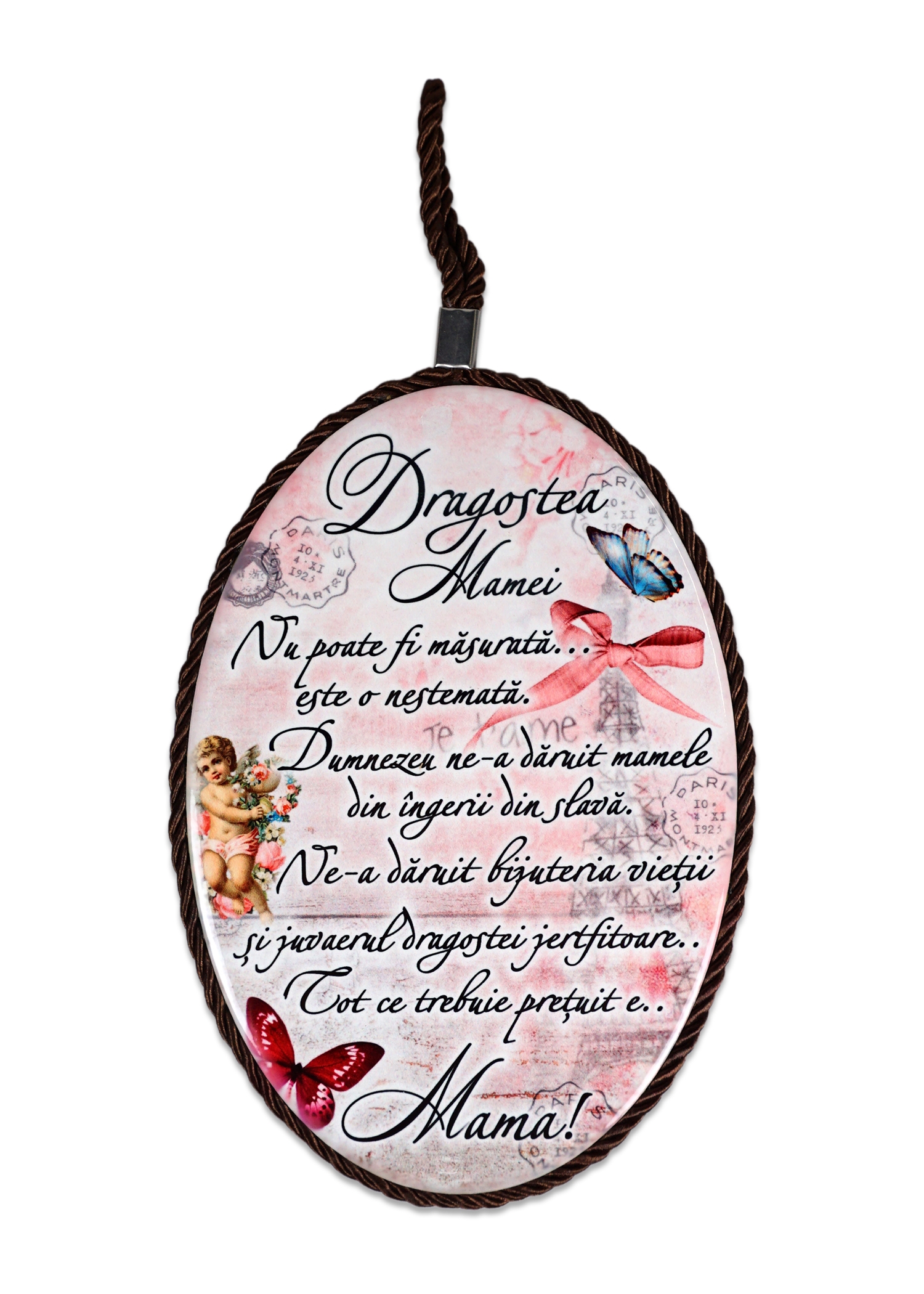 Placheta ceramica - Dragostea mamei (13,5x18 cm ) Placheta ceramica - Dragostea mamei (13,5x18 cm )