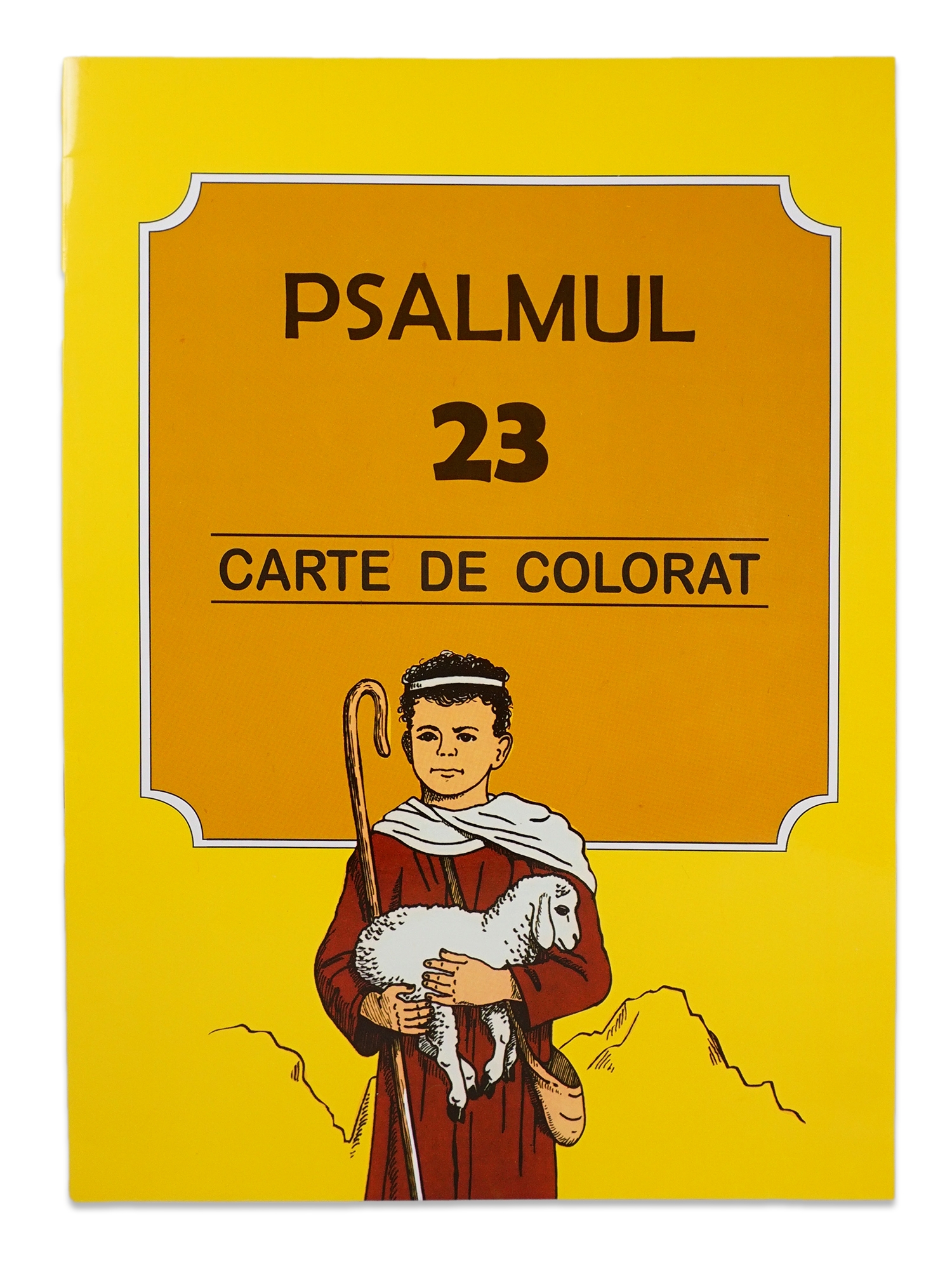 Psalmul 23 - carte de colorat Psalmul 23 - carte de colorat