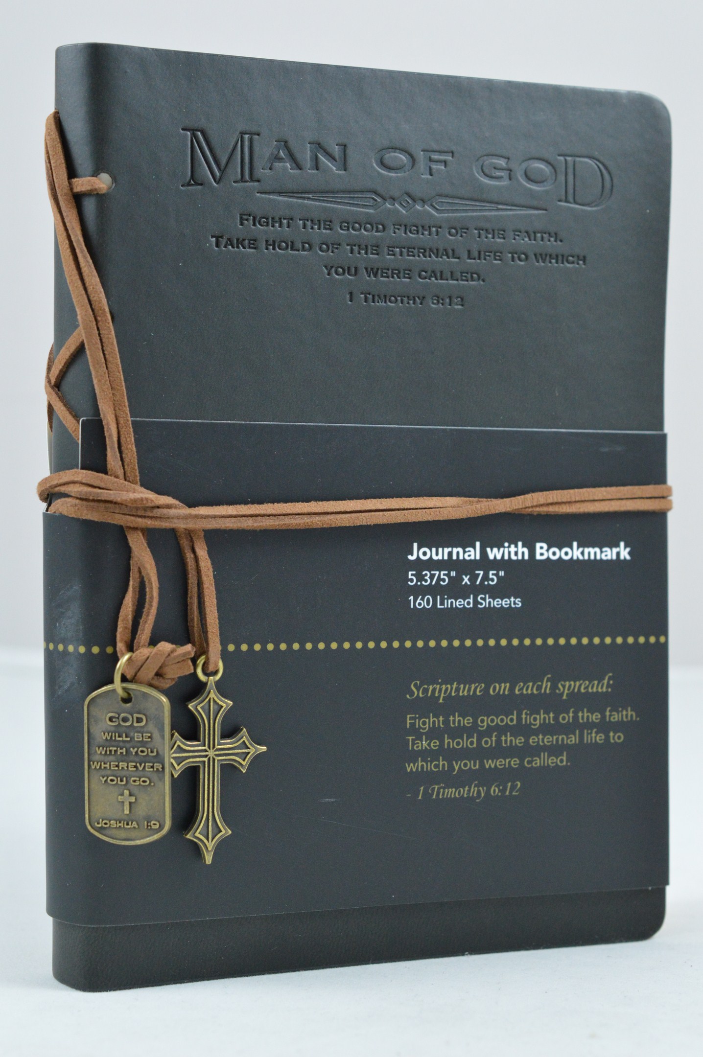 Jurnal piele - Man of God (1 Timothy 6:12) Jurnal piele - Man of God (1 Timothy 6:12)