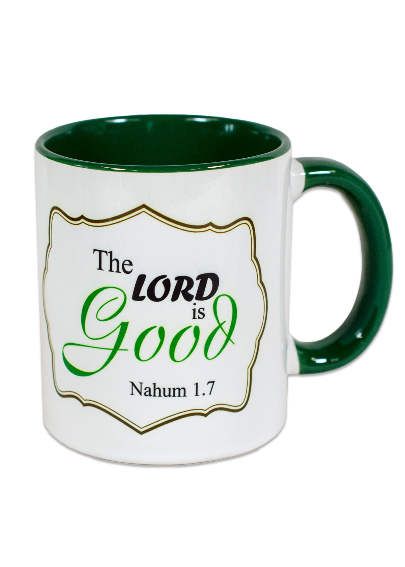 Cana - The Lord is Good (Nahum 1:7) - interior verde inchis