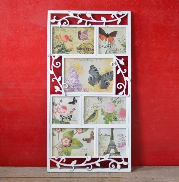 Rama foto colaj - tablou 7 poze (29x55x1 cm) Rama foto colaj - tablou 7 poze (29x55x1 cm)