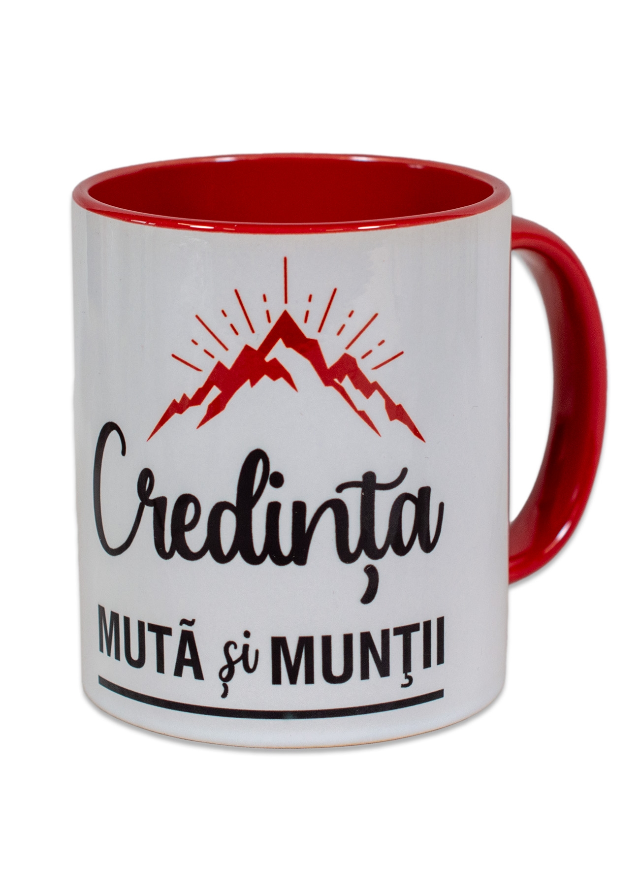 Cana - Credinta muta si muntii (interior rosu) Cana - Credinta muta si muntii (interior rosu)