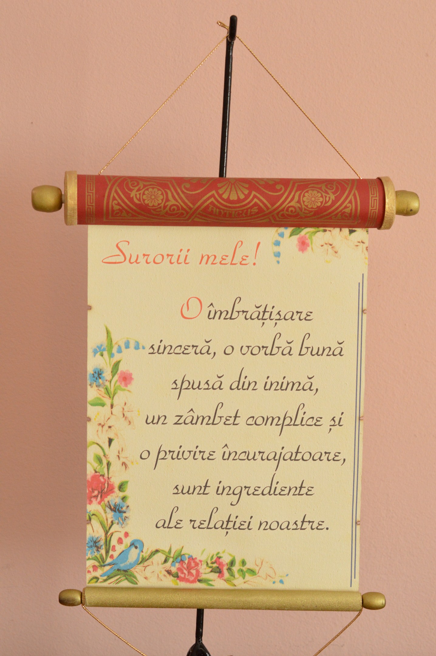 Pergament antic - Surorii mele! Pergament antic - Surorii mele!