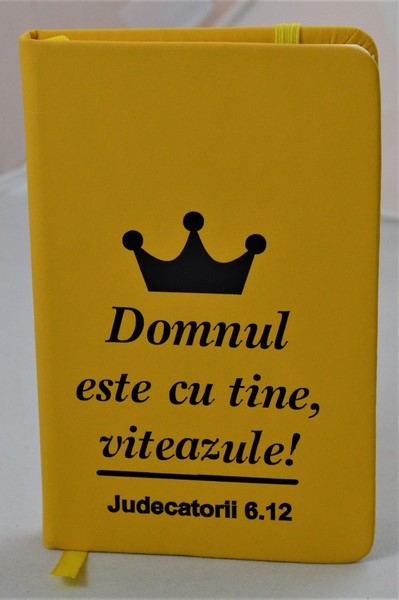 Carnetel A6 - Domnul este cu tine, viteazule! (galben) Carnetel A6 - Domnul este cu tine, viteazule! (galben)