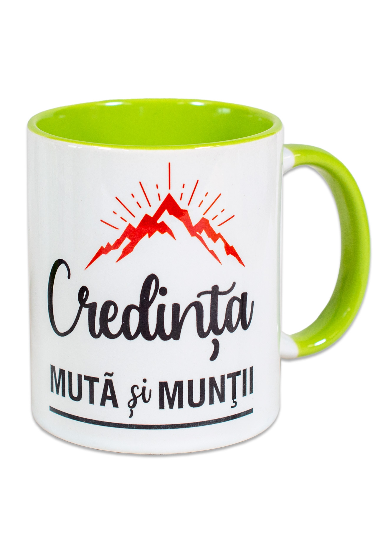 Cana - Credinta muta si muntii (interior verde) Cana - Credinta muta si muntii (interior verde)