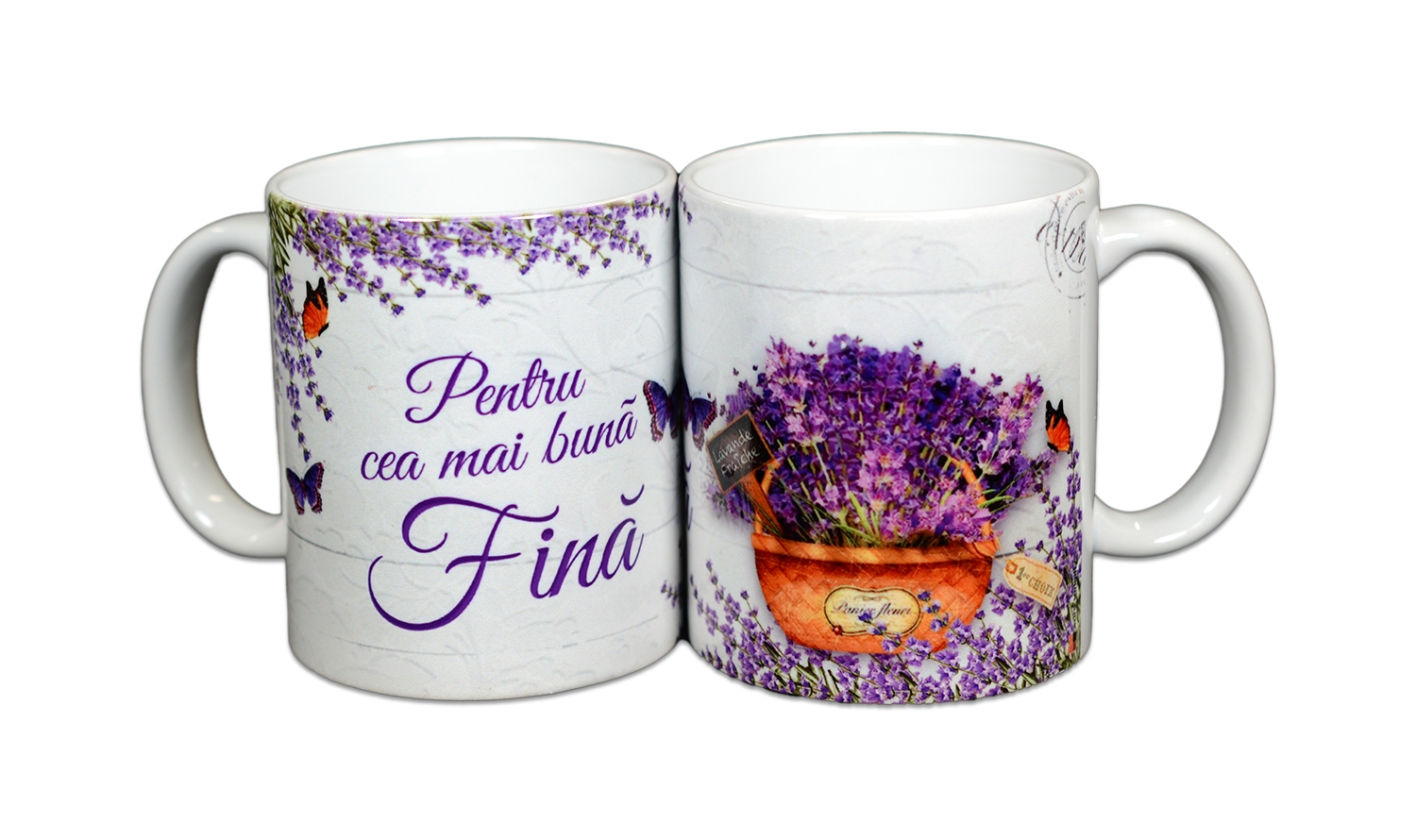 Cana cadou cu lavanda - pentru fina Cana cadou cu lavanda - pentru fina