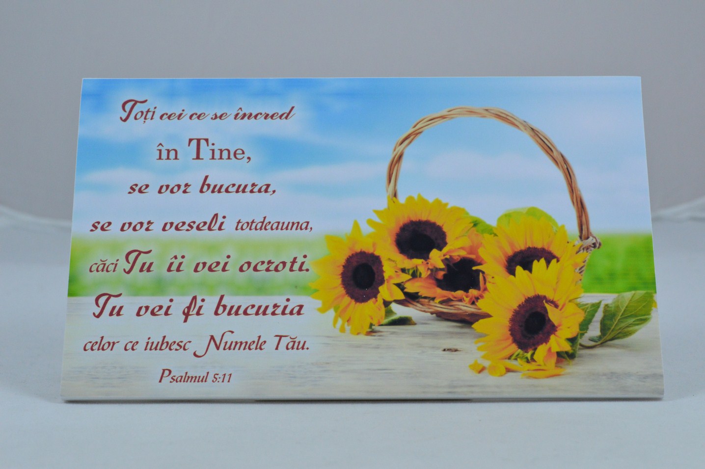 Placheta birou- Toți cei ce se încred în Tine Placheta birou- Toți cei ce se încred în Tine