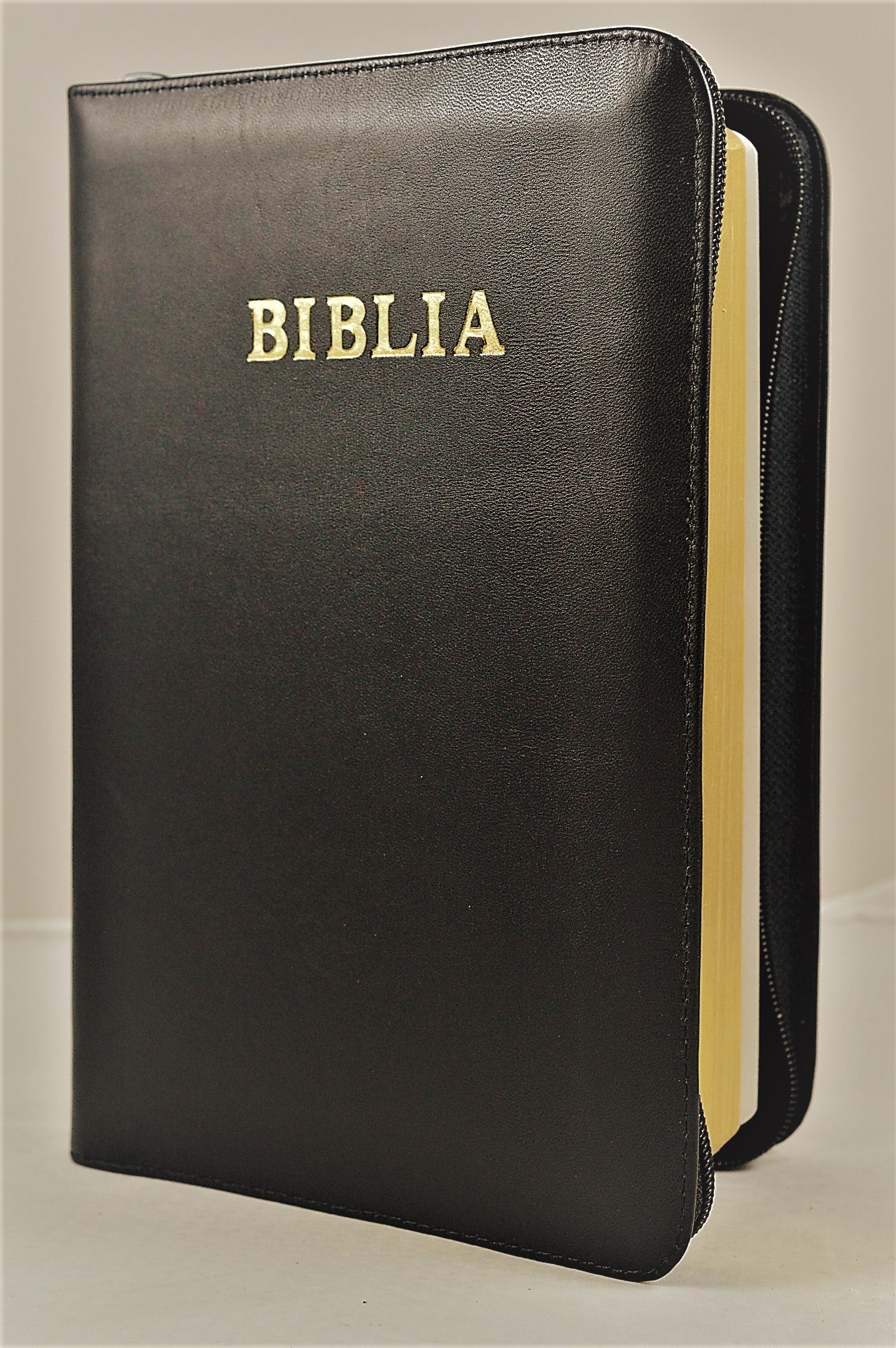 Biblia Planului Profetic - piele, maro inchis, mare, fermoar, margini aurite, cuv. lui Isus cu rosu Biblia Planului Profetic - piele, maro inchis, mare, fermoar, margini aurite, cuv. lui Isus cu rosu