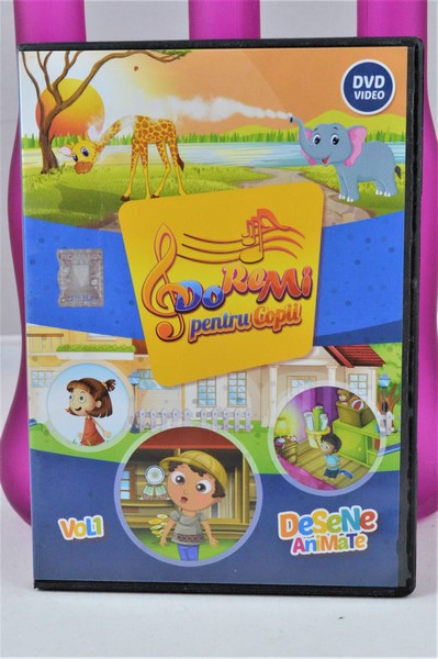 DoReMi pentru copii, Desene animate - Vol 1, DVD DoReMi pentru copii, Desene animate - Vol 1, DVD