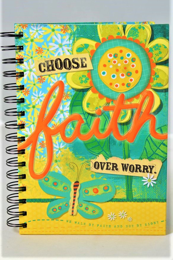 Jurnal crestin spirala - Choose faith over worry Jurnal crestin spirala - Choose faith over worry