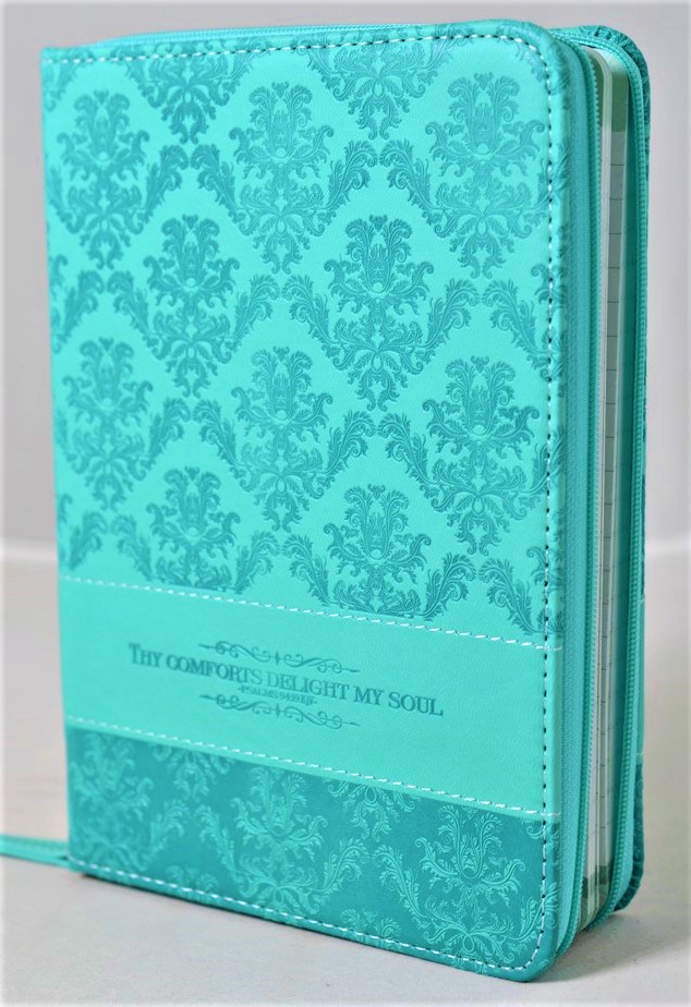 Jurnal din piele si fermoar, turcoaz Jurnal din piele si fermoar, turcoaz