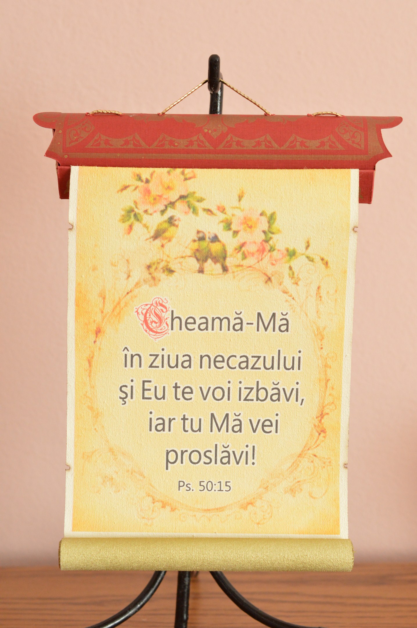 Pergament antic -Cheama-Ma in ziua necazului Pergament antic -Cheama-Ma in ziua necazului