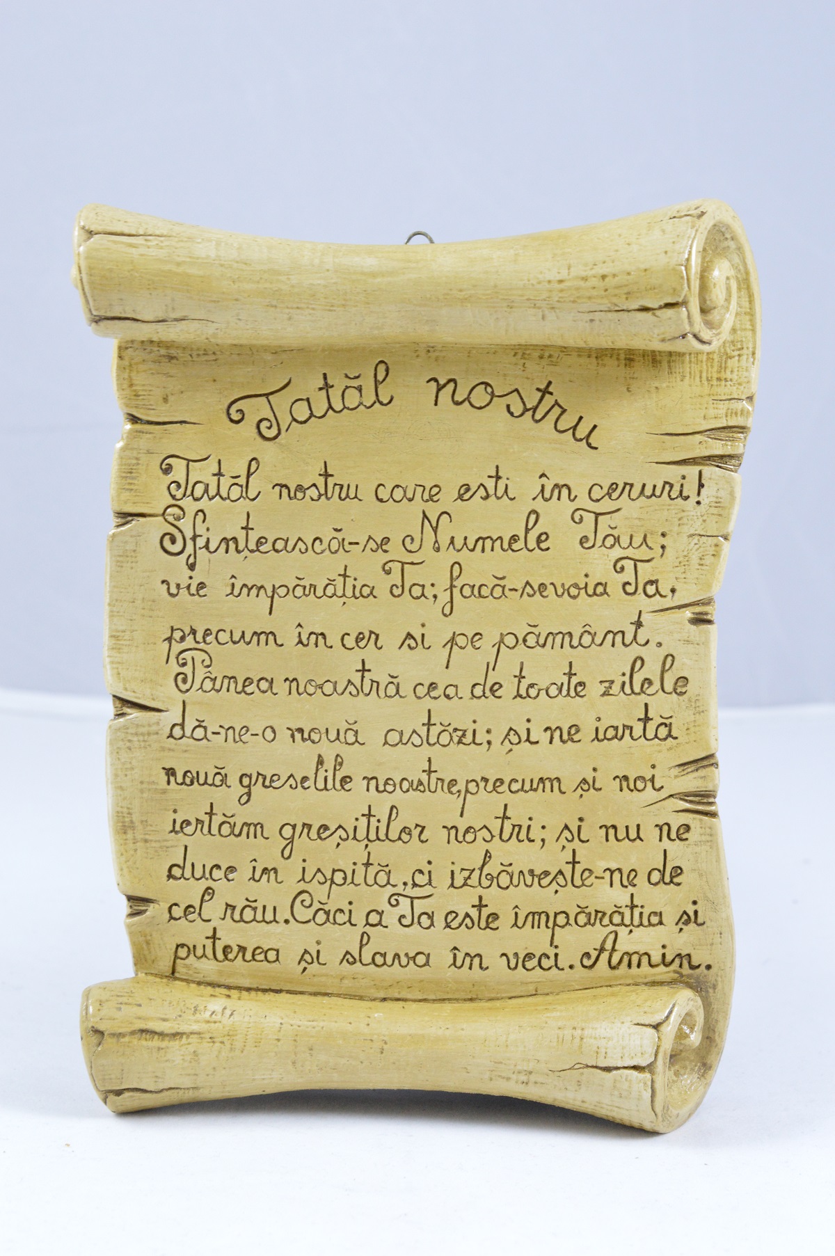 Gravura ipsos - Tatal nostru Gravura ipsos - Tatal nostru