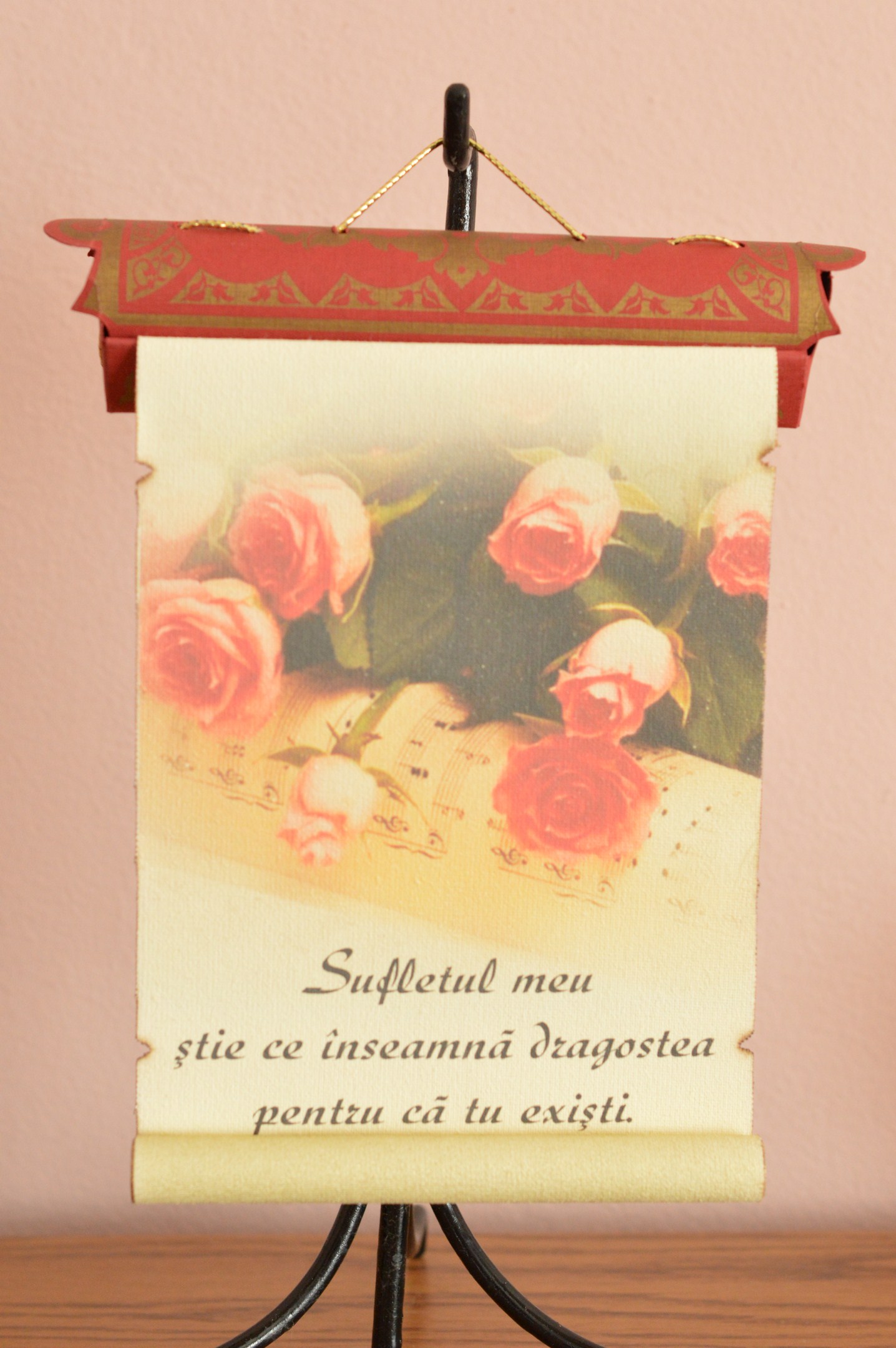 Pergament antic -Sufletul meu stie Pergament antic -Sufletul meu stie