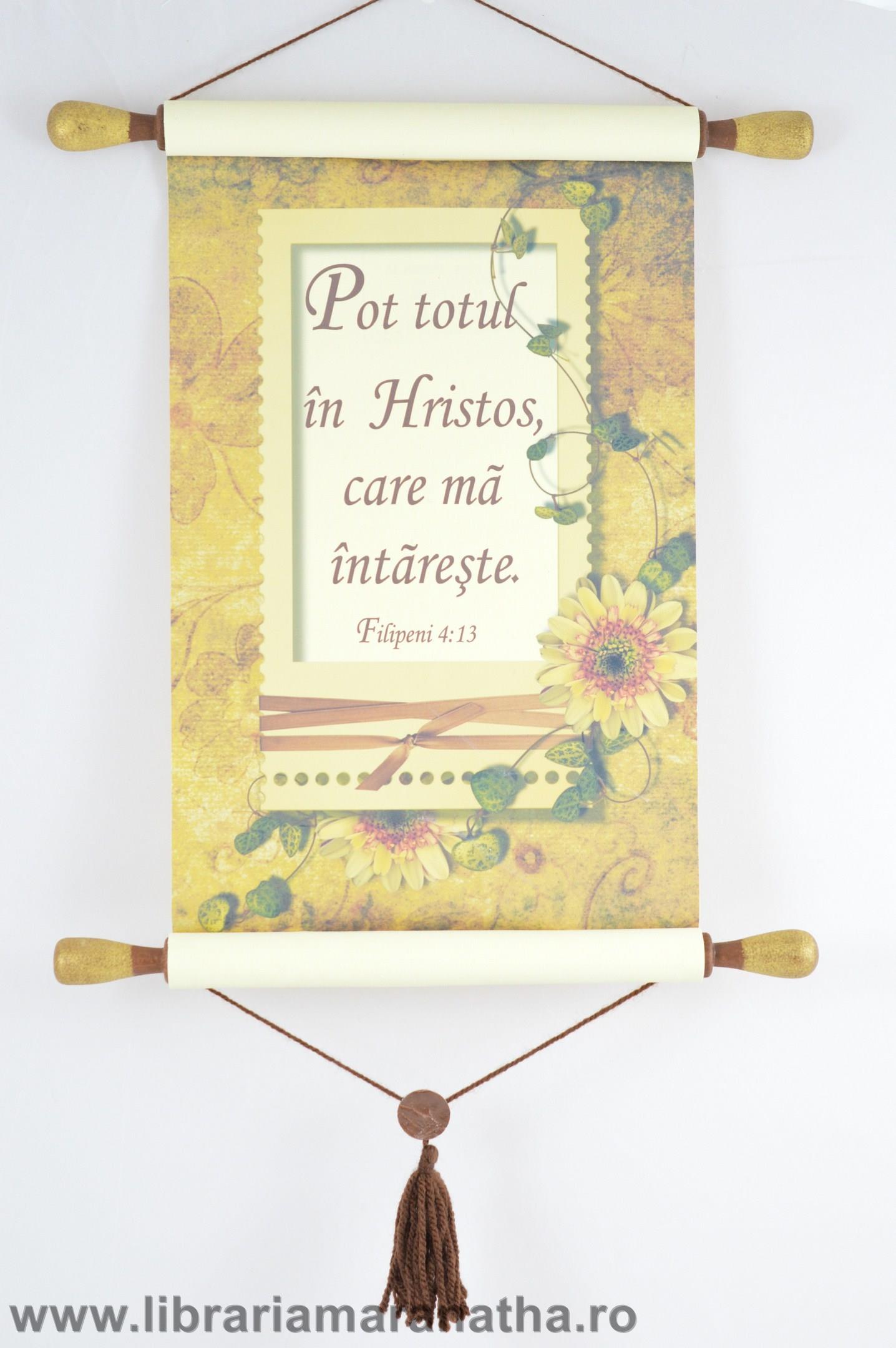 PAPIRUS A4 (30x20cm) - Pot totul in Hristos PAPIRUS A4 (30x20cm) - Pot totul in Hristos