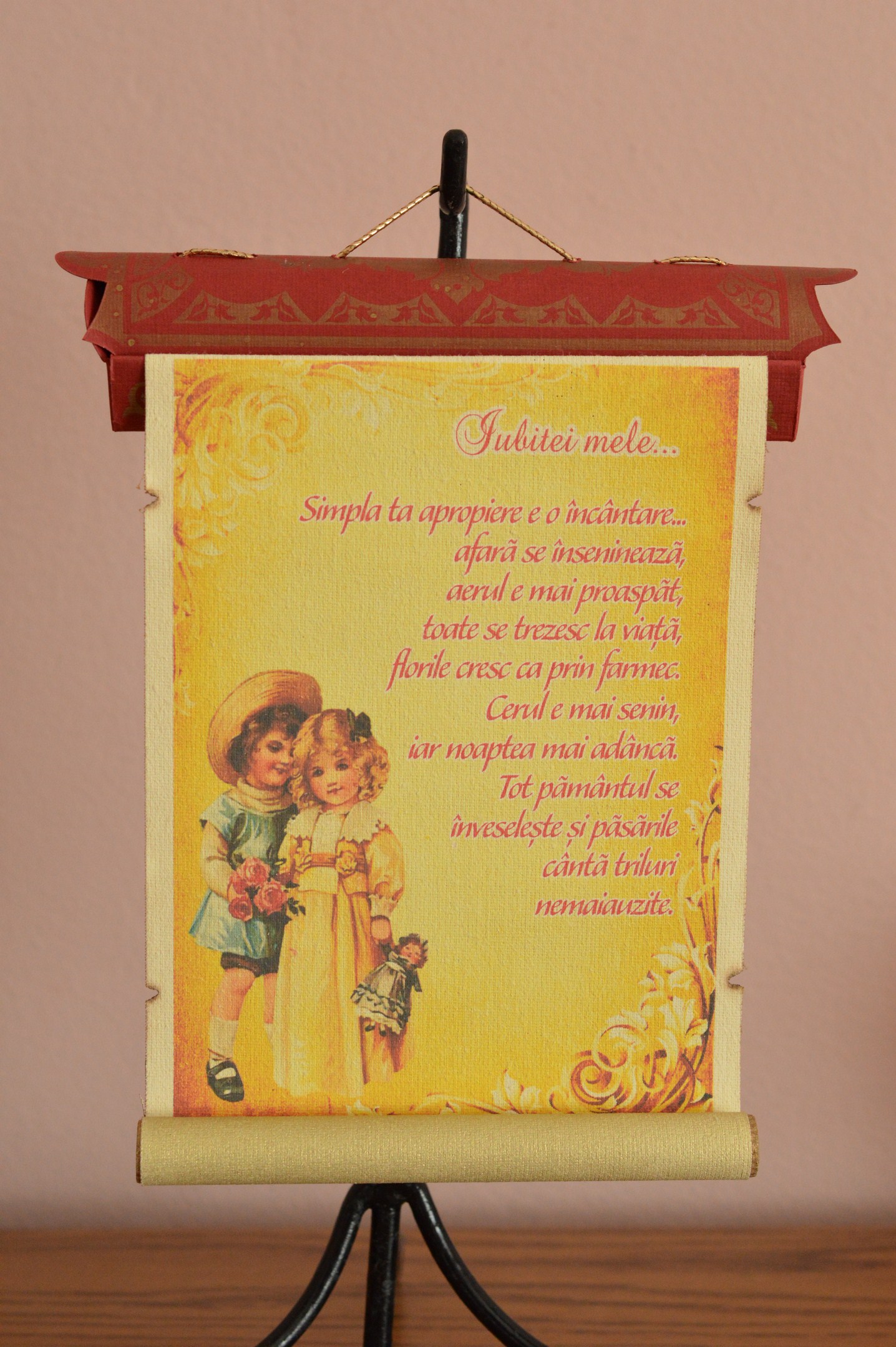 Pergament antic -Iubitei mele... Pergament antic -Iubitei mele...