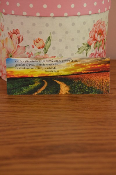 Semn de carte-Caci eu stiu gandurile pe care le am Semn de carte-Caci eu stiu gandurile pe care le am