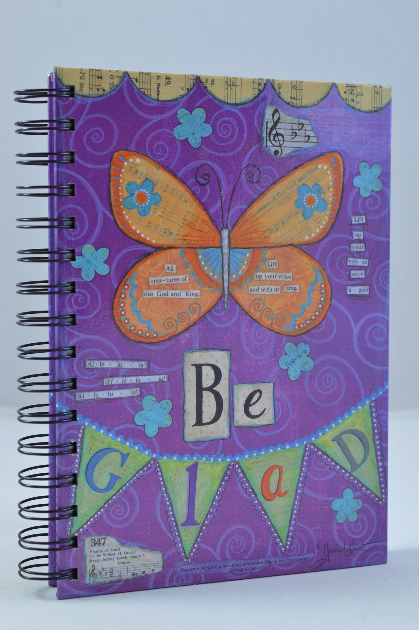 Jurnal crestin cu spirala - Be Glad Jurnal crestin cu spirala - Be Glad