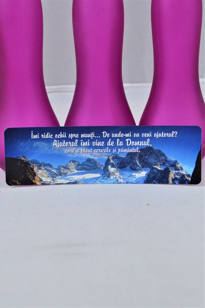 Semn de carte  -Imi ridic ochii Semn de carte  -Imi ridic ochii