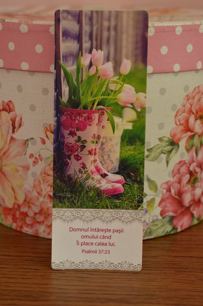 Semn de carte-Domnul intareste pasii omului Semn de carte-Domnul intareste pasii omului