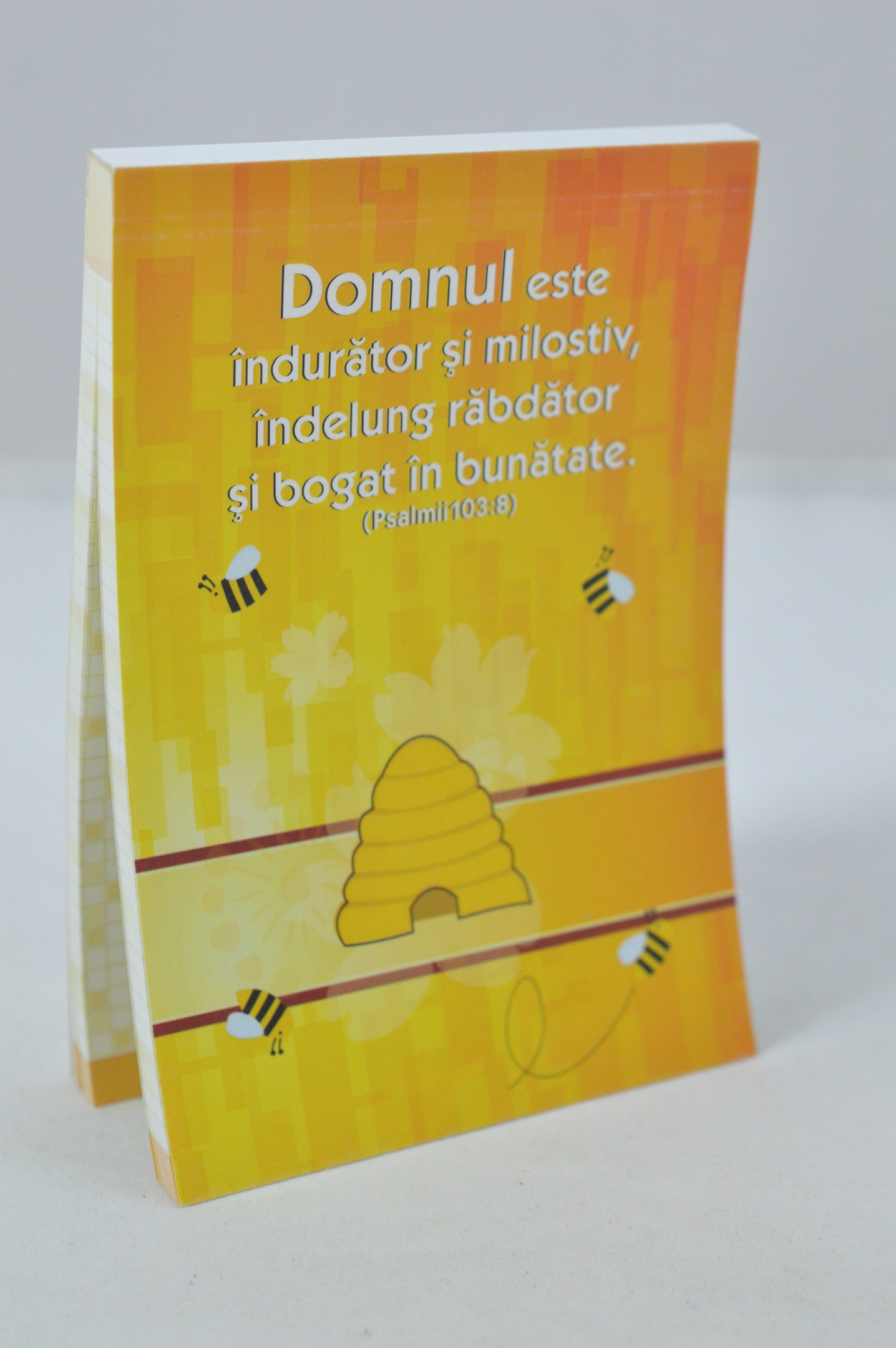 Carnetel cu versete biblice - Domnul este indurator si milostiv Carnetel cu versete biblice - Domnul este indurator si milostiv