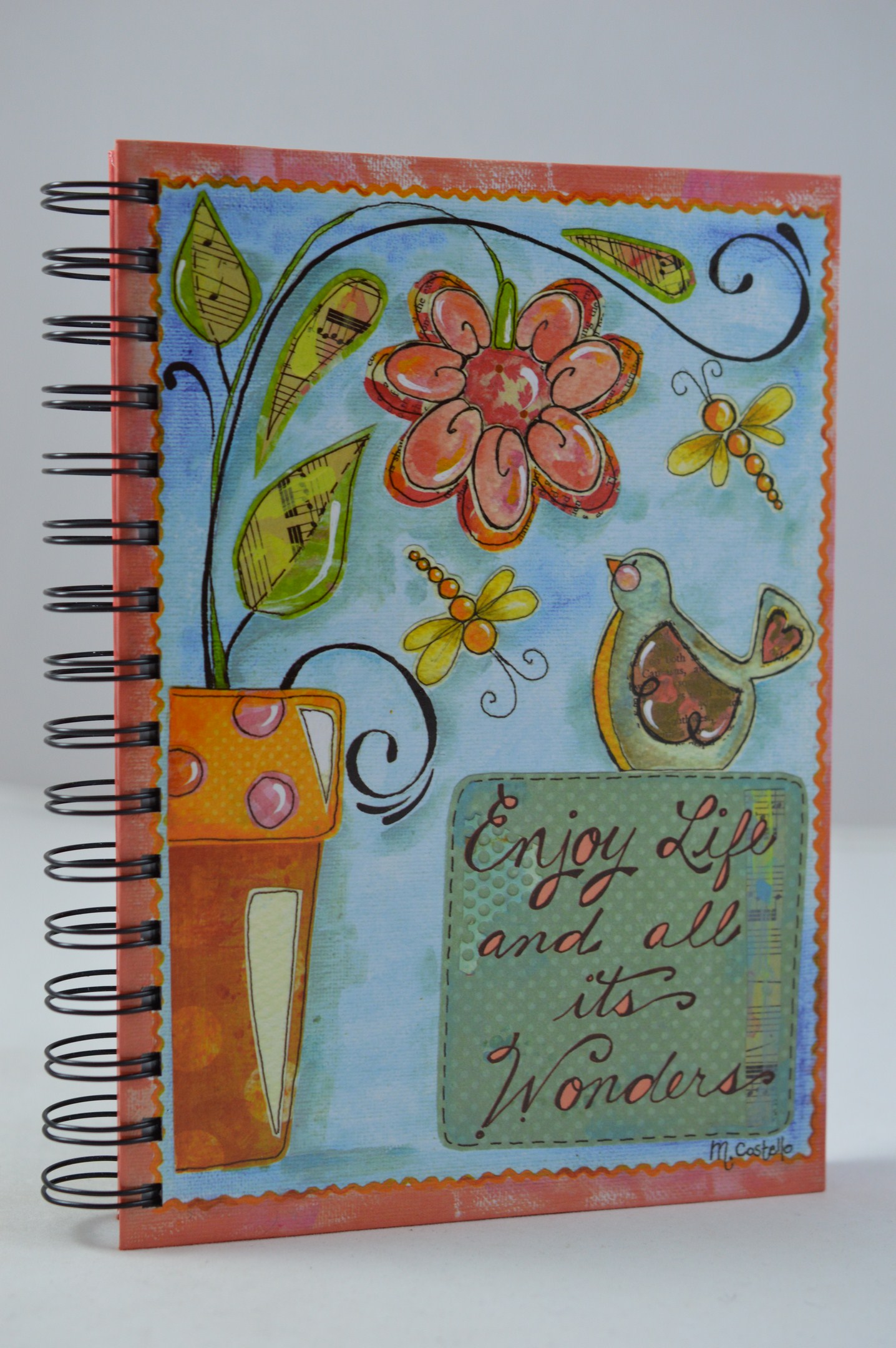 Jurnal crestin cu spirala - Enjoy life Jurnal crestin cu spirala - Enjoy life