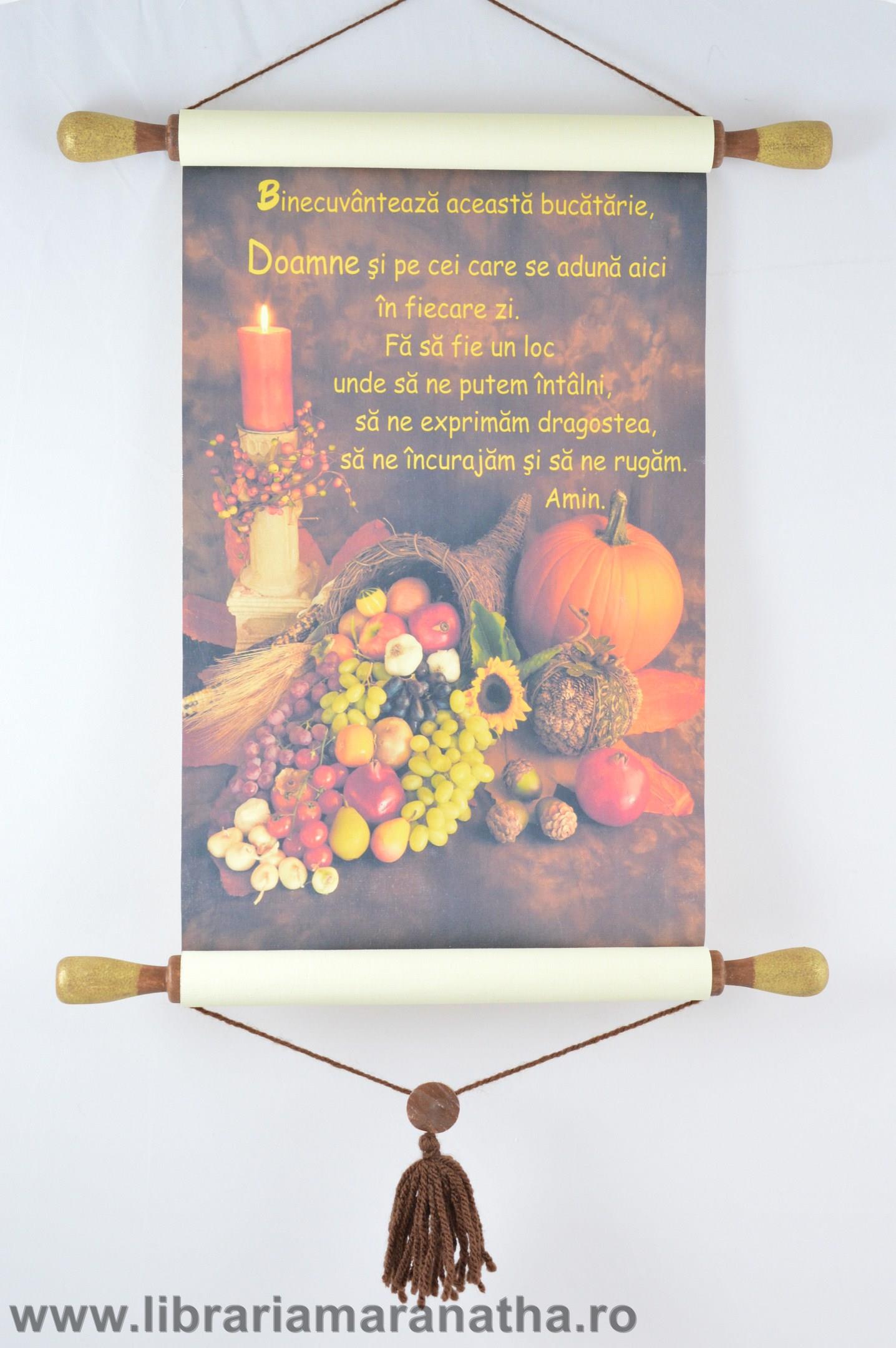 PAPIRUS A4 (30x20cm) - Binecuvanteaza aceasta bucatarie PAPIRUS A4 (30x20cm) - Binecuvanteaza aceasta bucatarie