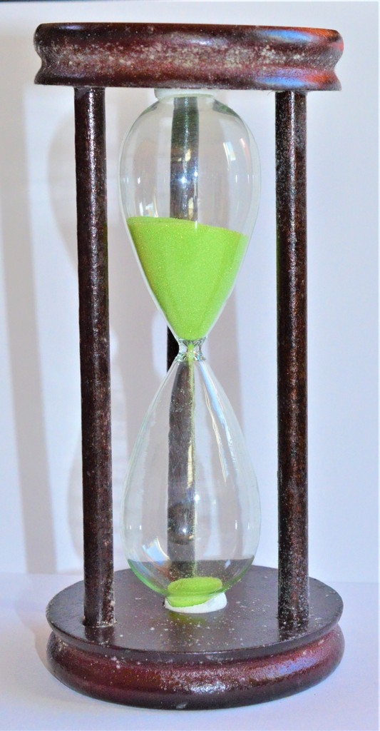 Clepsidra cu nisip - verde (17 cm) Clepsidra cu nisip - verde (17 cm)