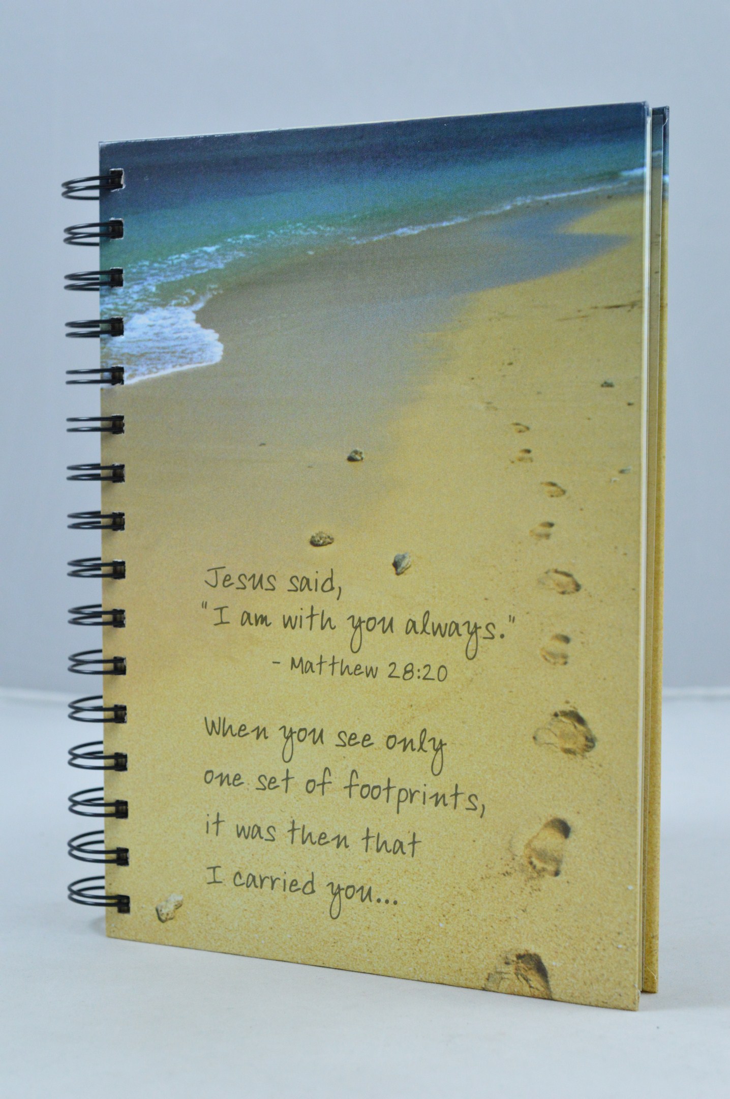 Jurnal crestin cu spirala - Footprints